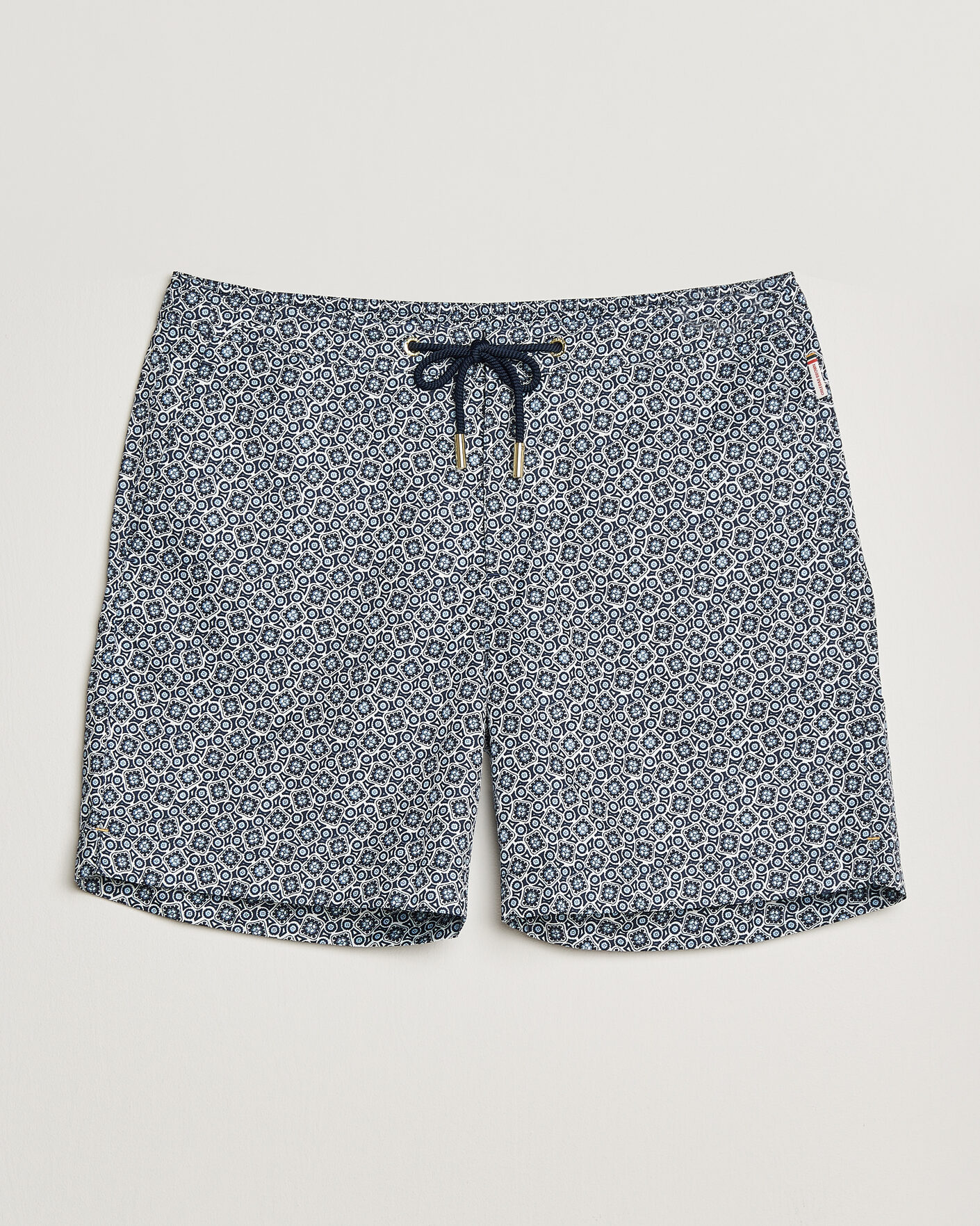Uomini | Costumi da bagno | Orlebar Brown | Bulldog Drawcord Petola Swim Shorts Night Iris