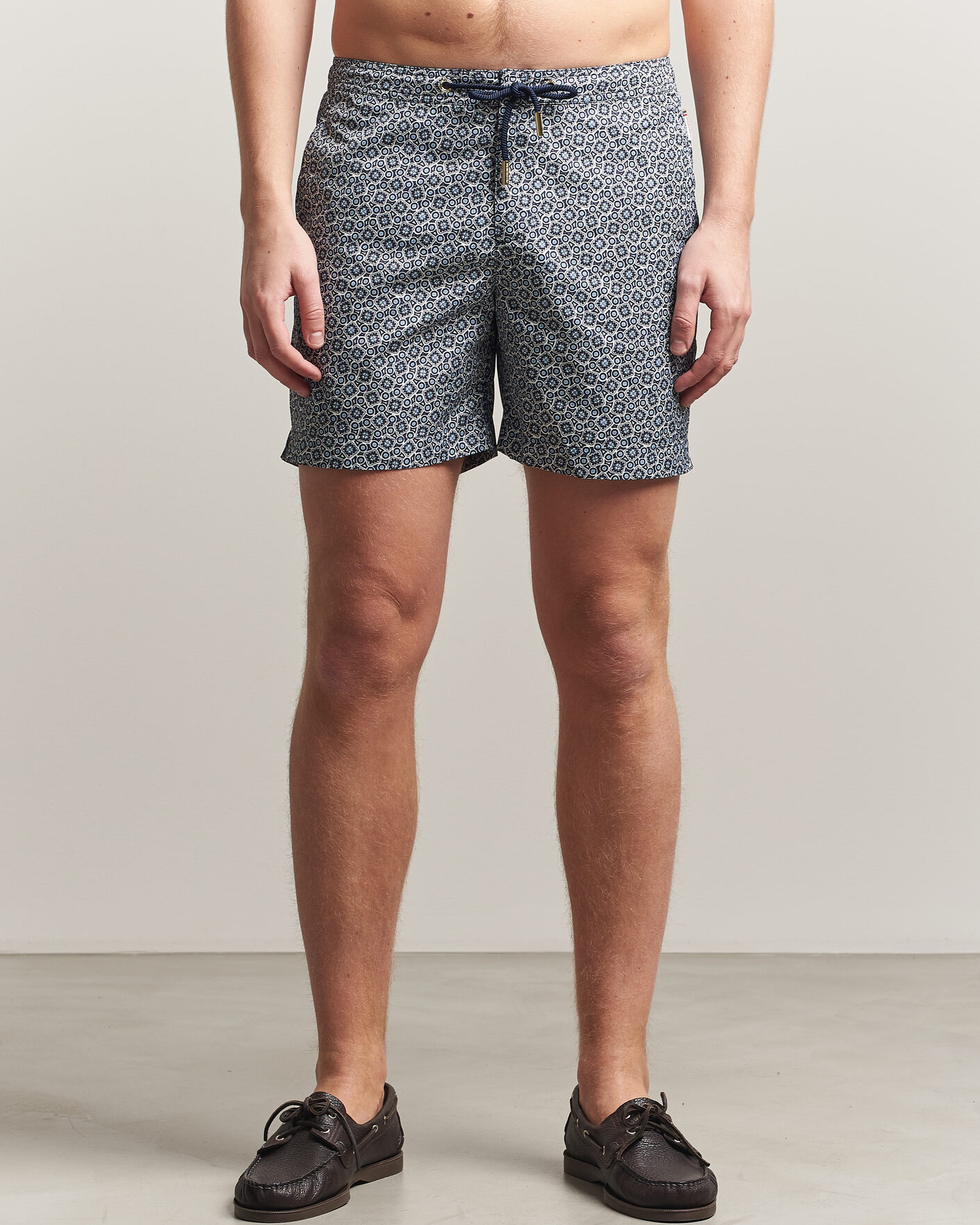 Uomini | Costumi da bagno | Orlebar Brown | Bulldog Drawcord Petola Swim Shorts Night Iris