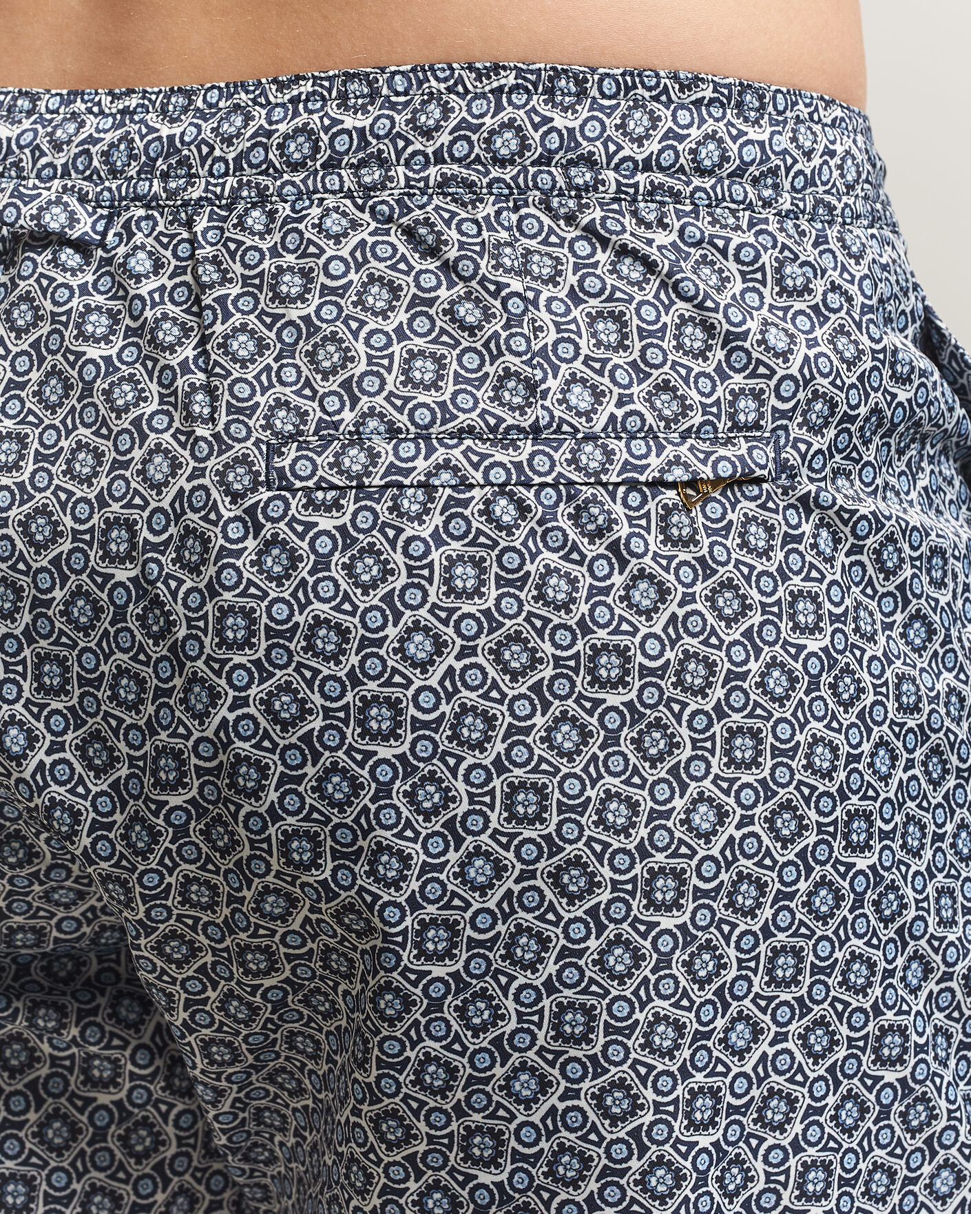 Uomini | Costumi da bagno | Orlebar Brown | Bulldog Drawcord Petola Swim Shorts Night Iris