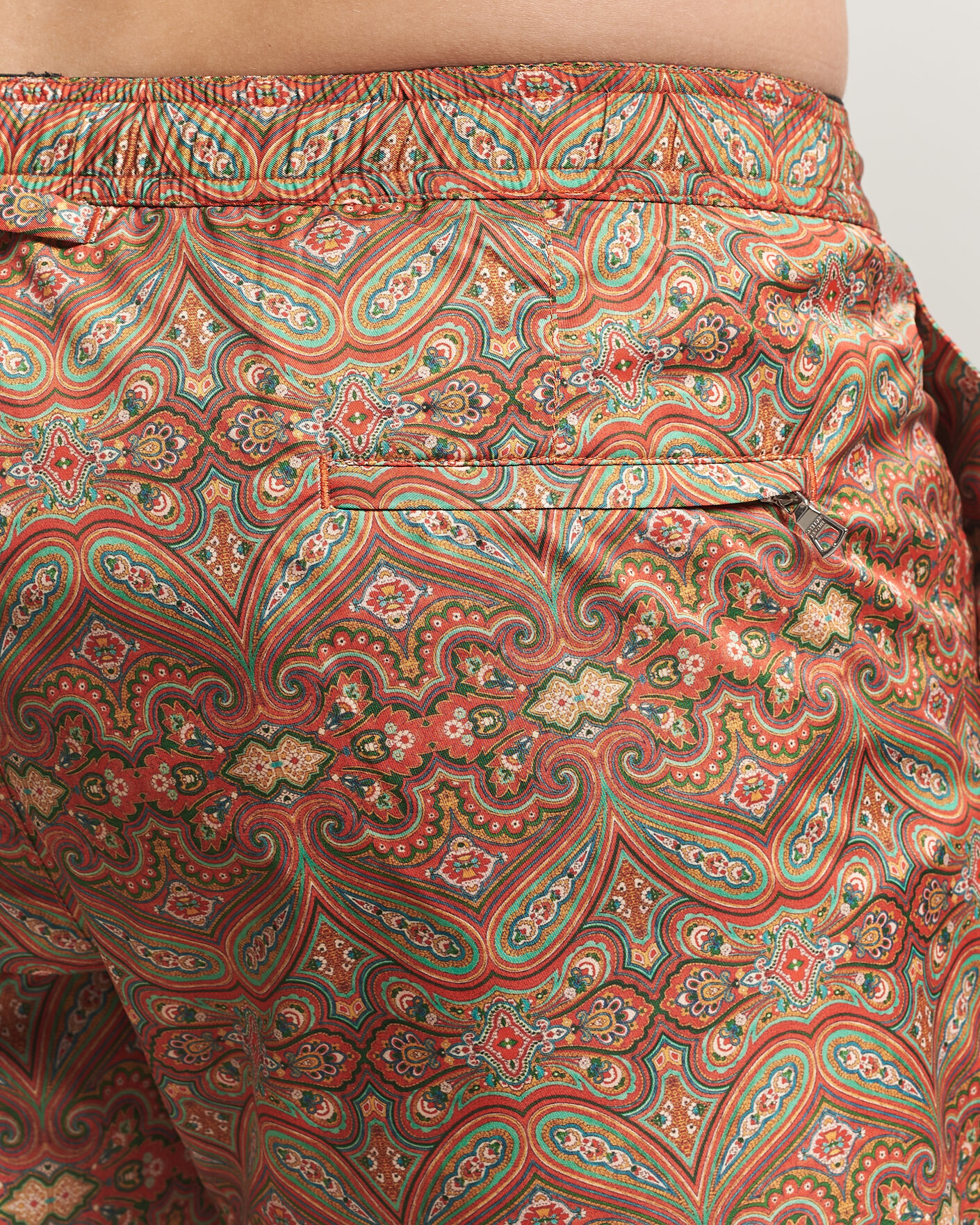Uomini | Costumi da bagno | Orlebar Brown | Bulldog Drawcord Carnival Swim Shorts Vermillion