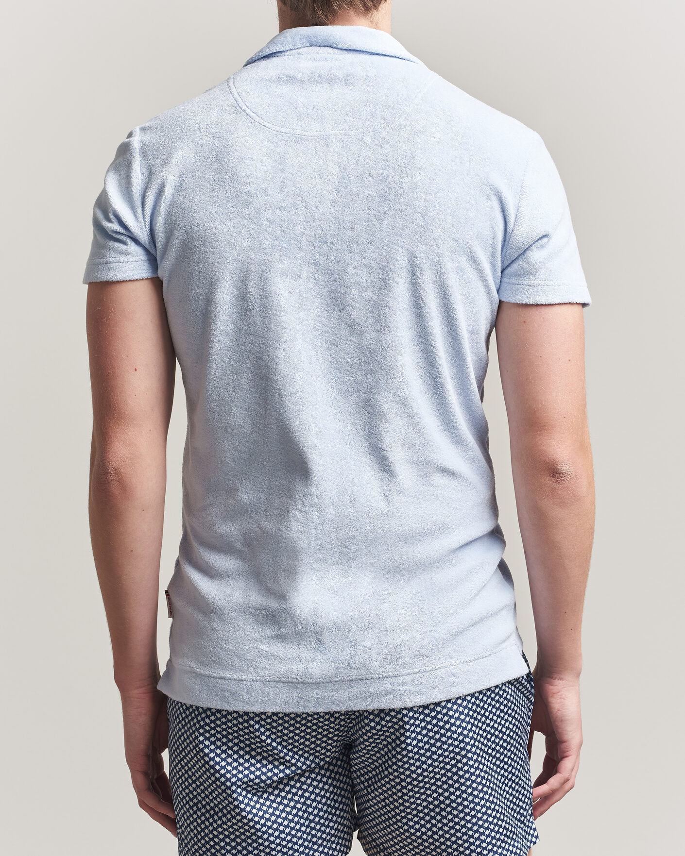 Uomini | Polo | Orlebar Brown | Terry Polo Surfside Blue