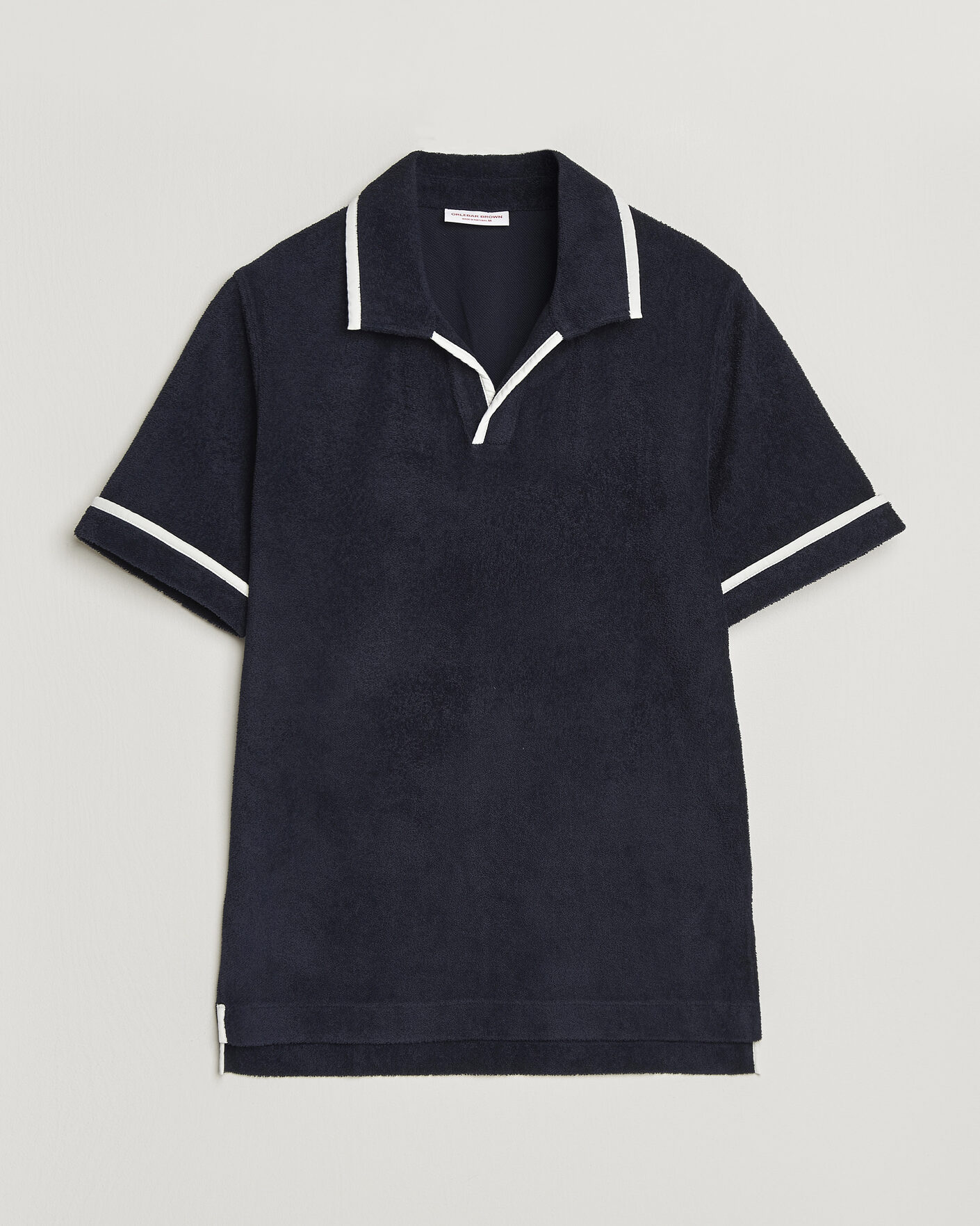Uomini | Polo | Orlebar Brown | Ellery Towelling Polo Night Iris