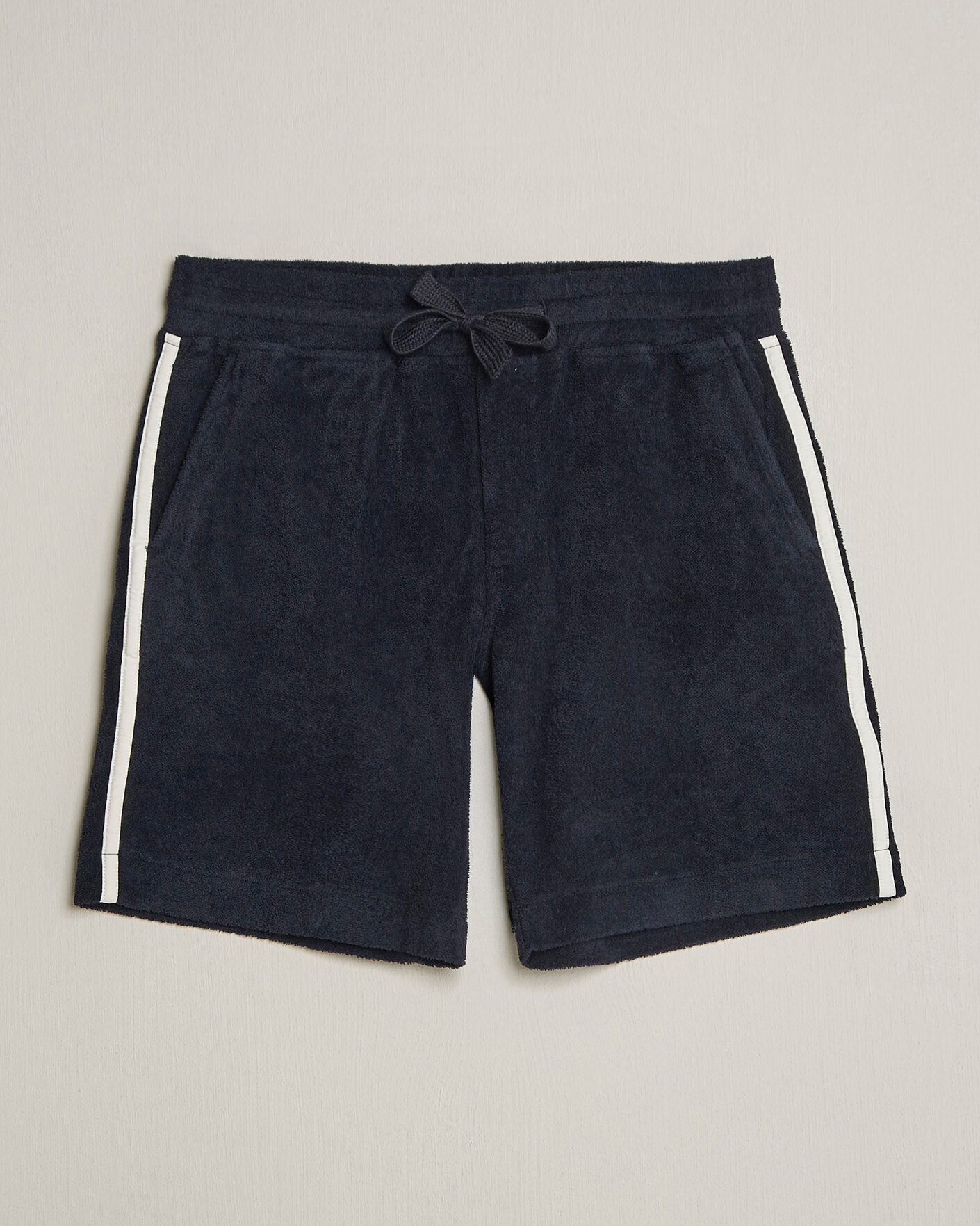 Uomini | Pantaloncini | Orlebar Brown | Trevone Towelling Shorts Night Iris