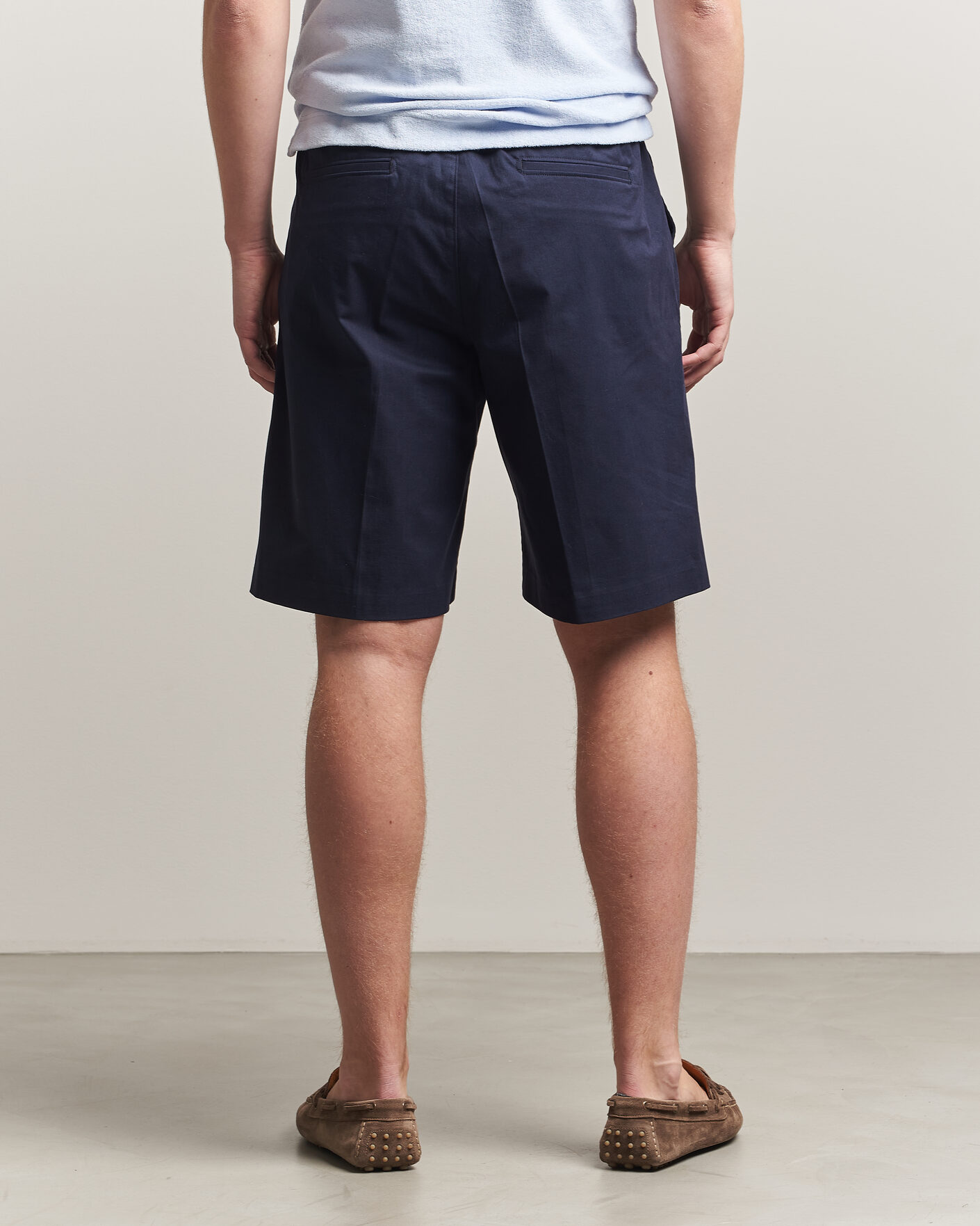 Uomini | Pantaloncini | Orlebar Brown | Laurent Cotton Shorts Night Iris