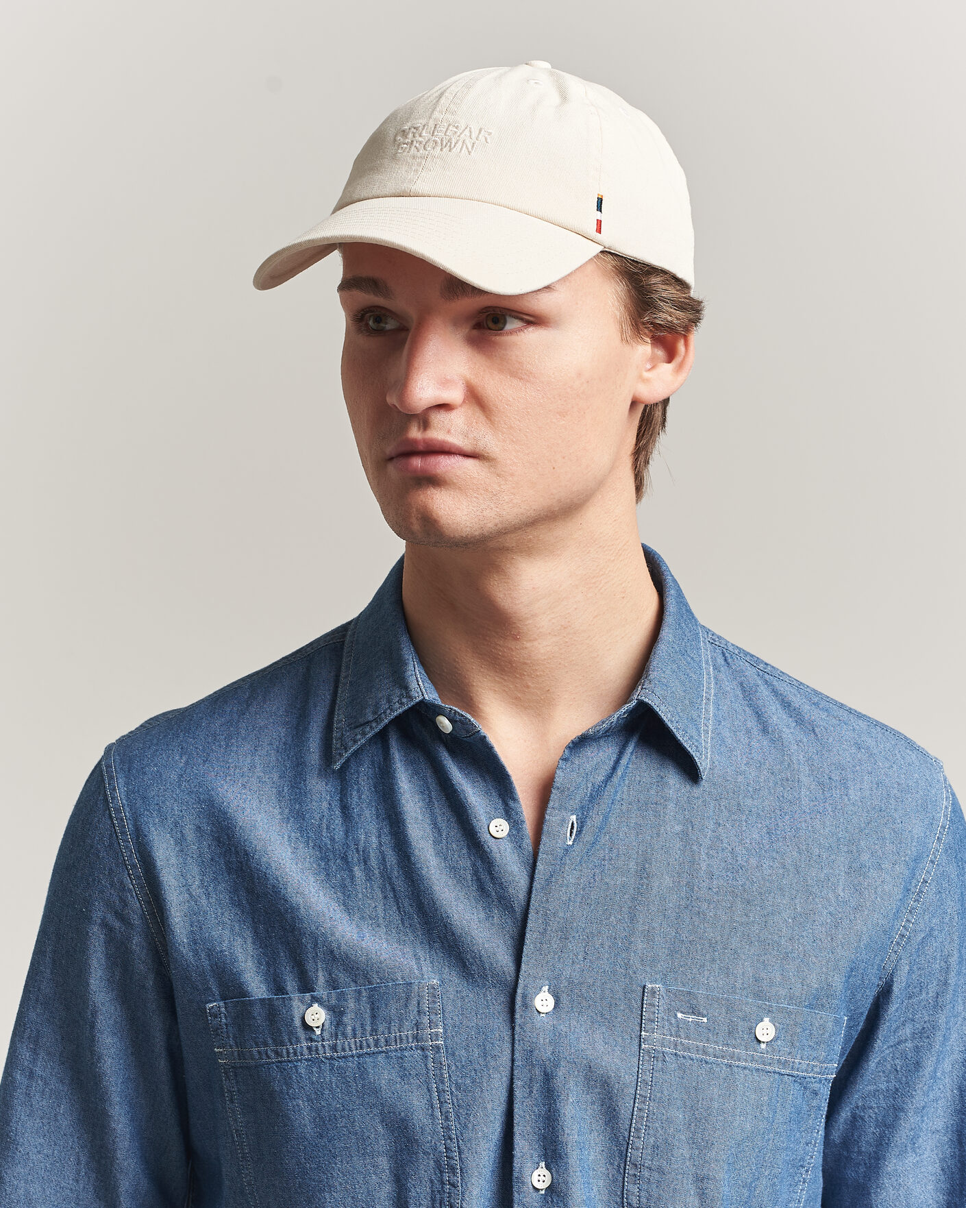 Uomini | Cappelli & Berretti | Orlebar Brown | Berney Cotton Cap Chai