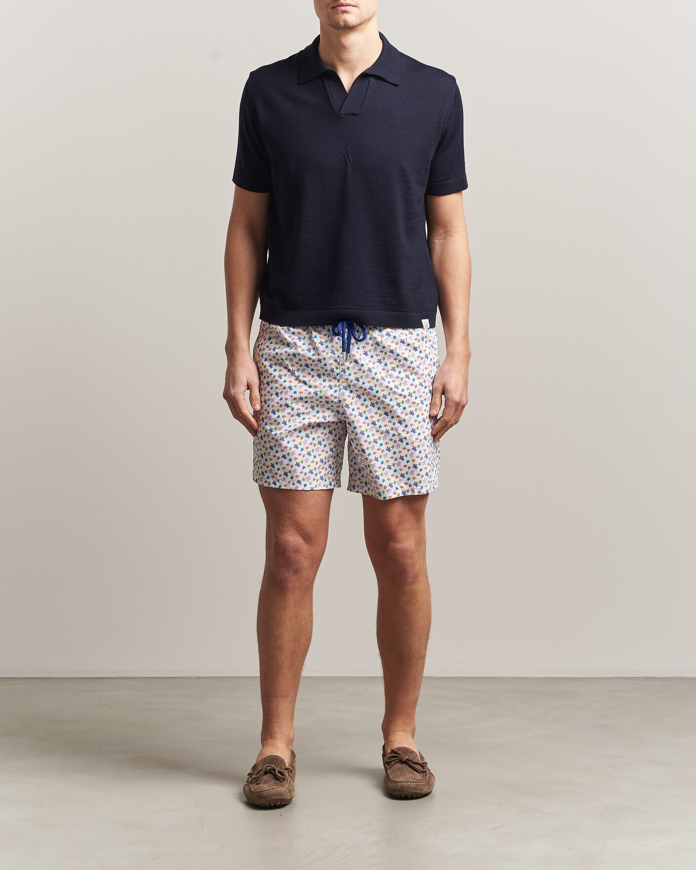 Uomini | Costumi da bagno | Vilebrequin | Moorea Swimshorts Blanc
