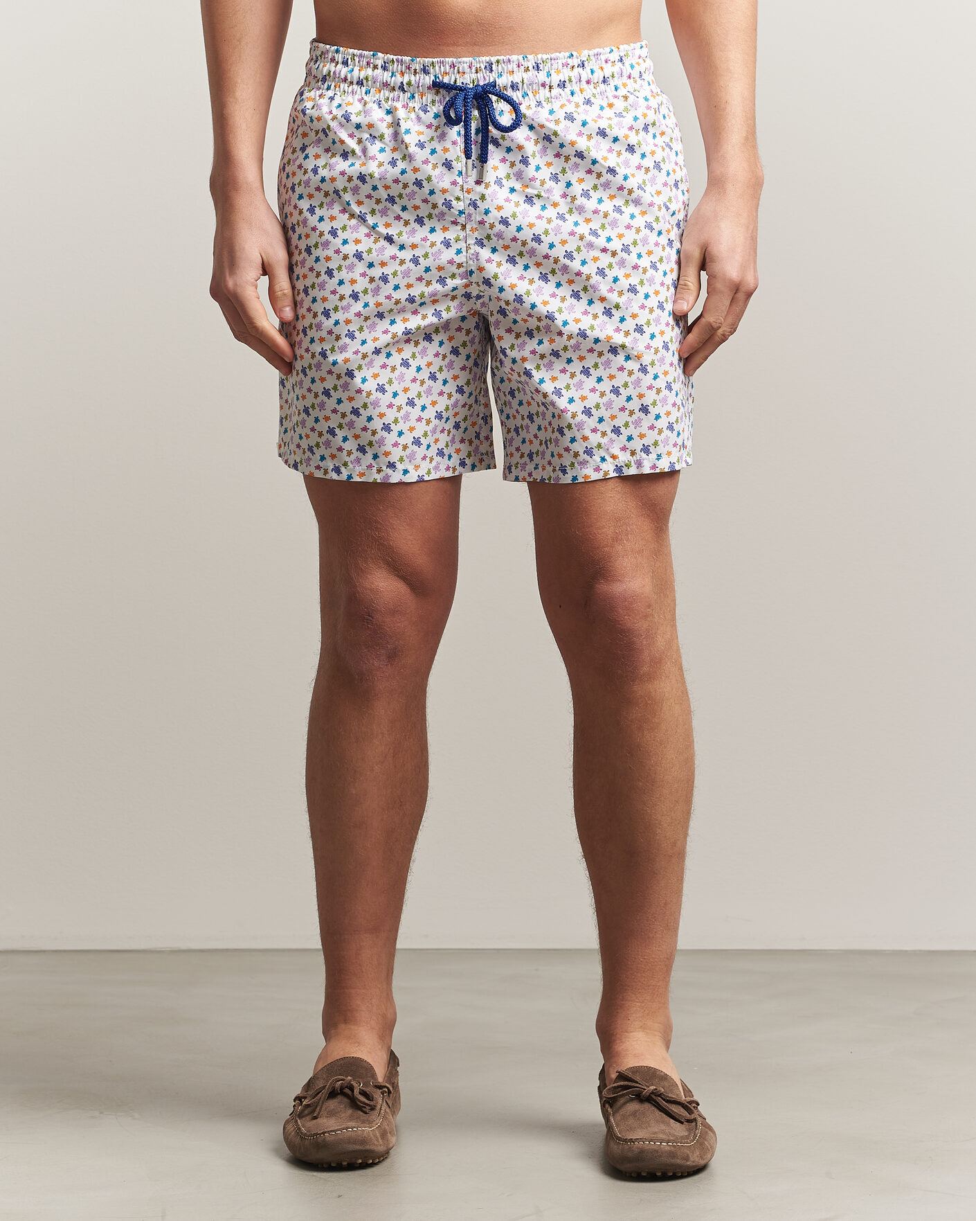 Uomini | Costumi da bagno | Vilebrequin | Moorea Swimshorts Blanc