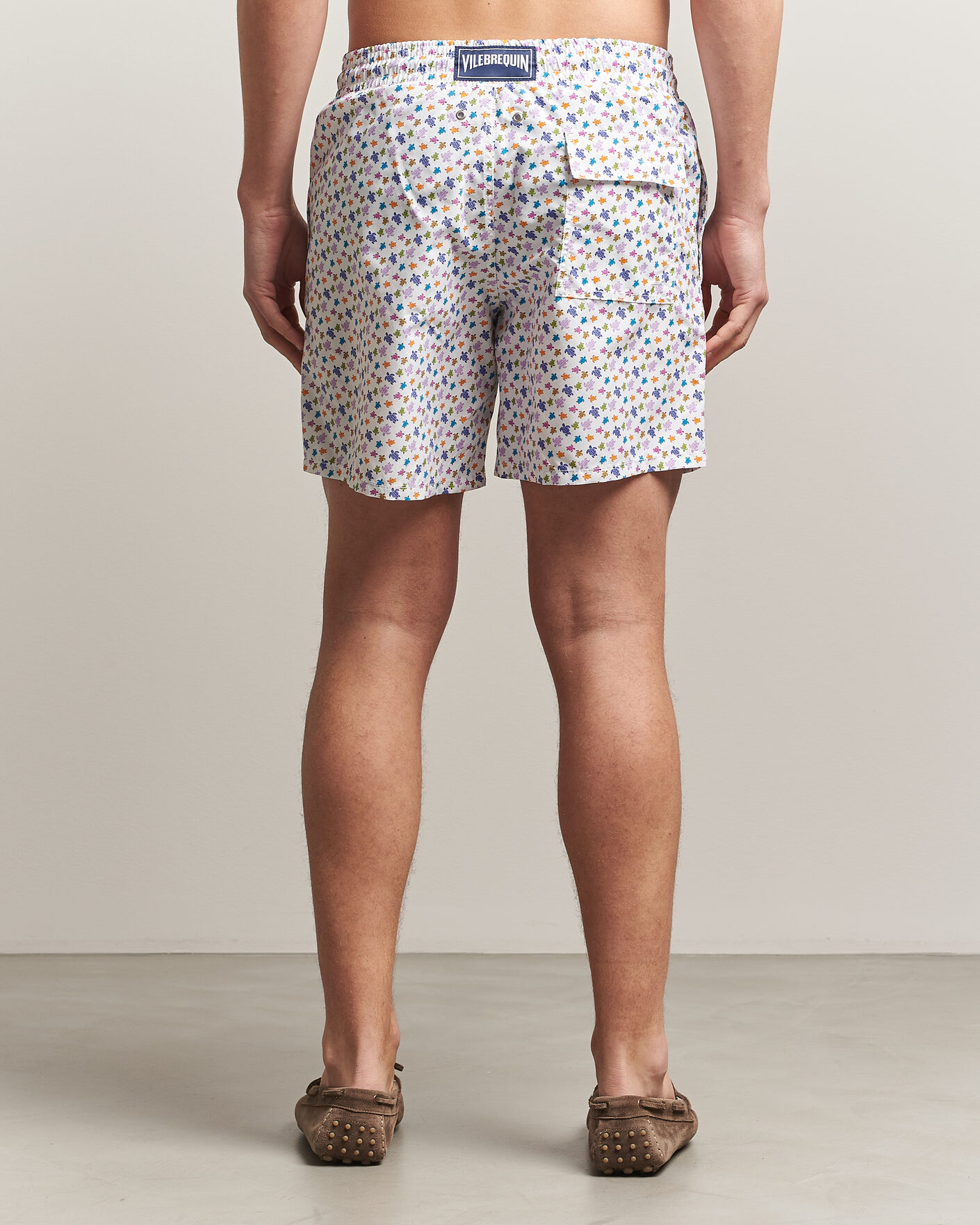 Uomini | Costumi da bagno | Vilebrequin | Moorea Swimshorts Blanc