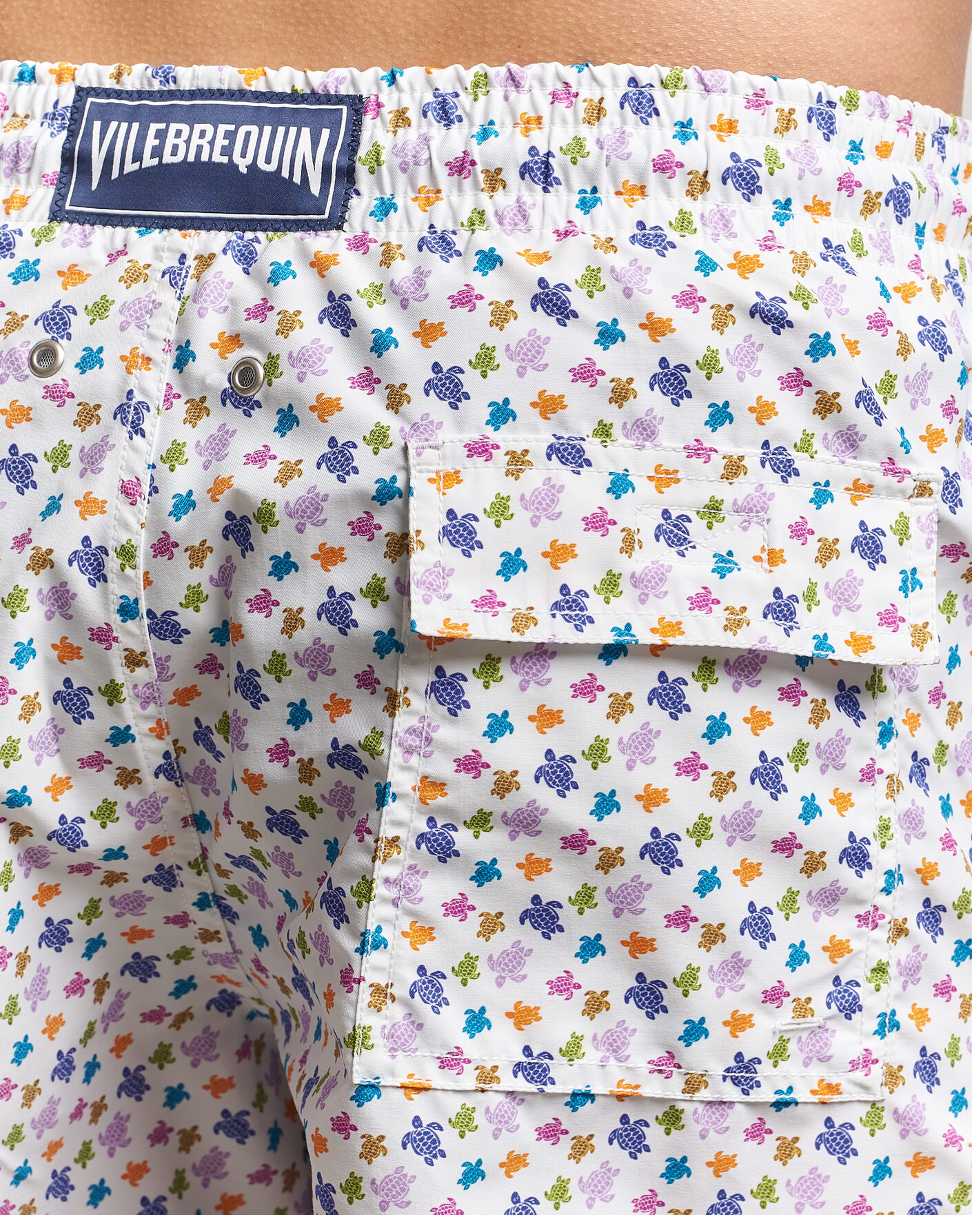 Uomini | Costumi da bagno | Vilebrequin | Moorea Swimshorts Blanc