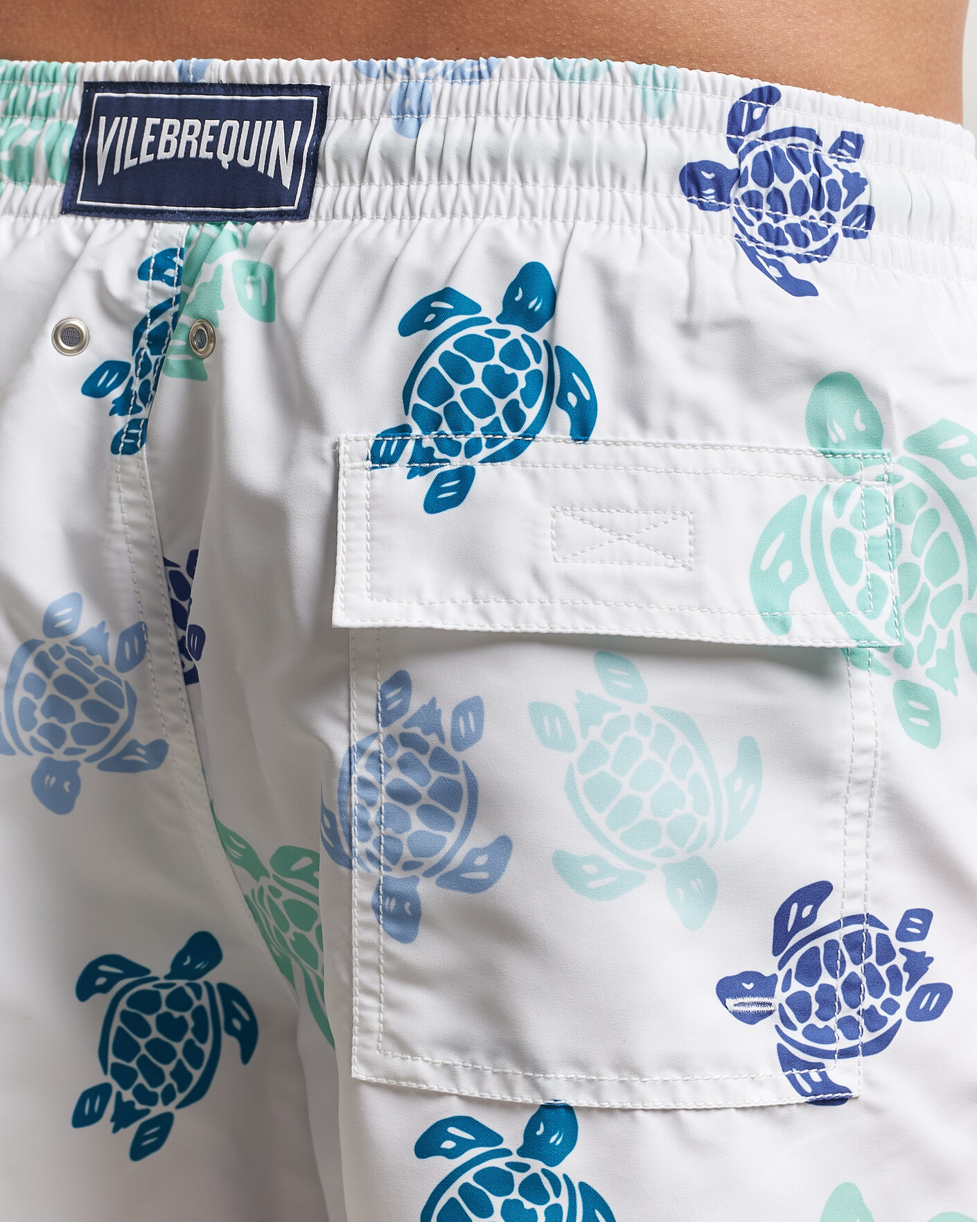Uomini | Costumi da bagno | Vilebrequin | Moorea Swimshorts Blanc