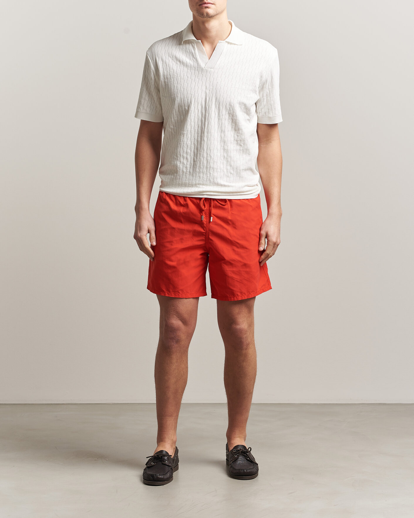 Uomini | Costumi da bagno | Vilebrequin | Moorea Swimshorts Coquelicot