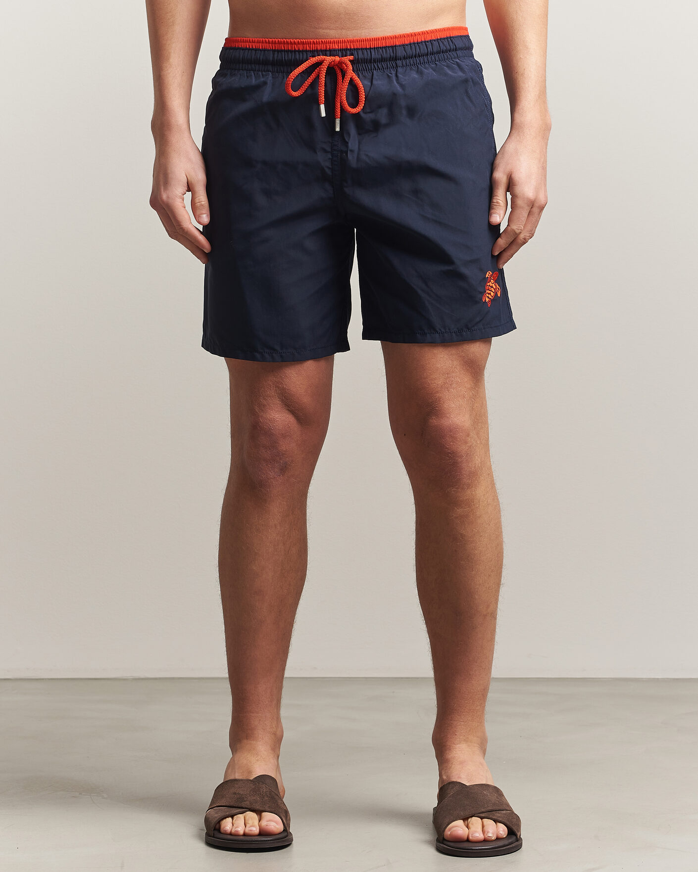 Uomini | Costumi da bagno | Vilebrequin | Moka Swimshorts Marine/Rouge