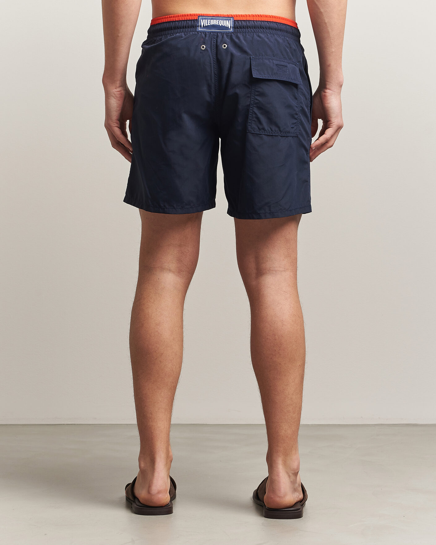Uomini | Costumi da bagno | Vilebrequin | Moka Swimshorts Marine/Rouge
