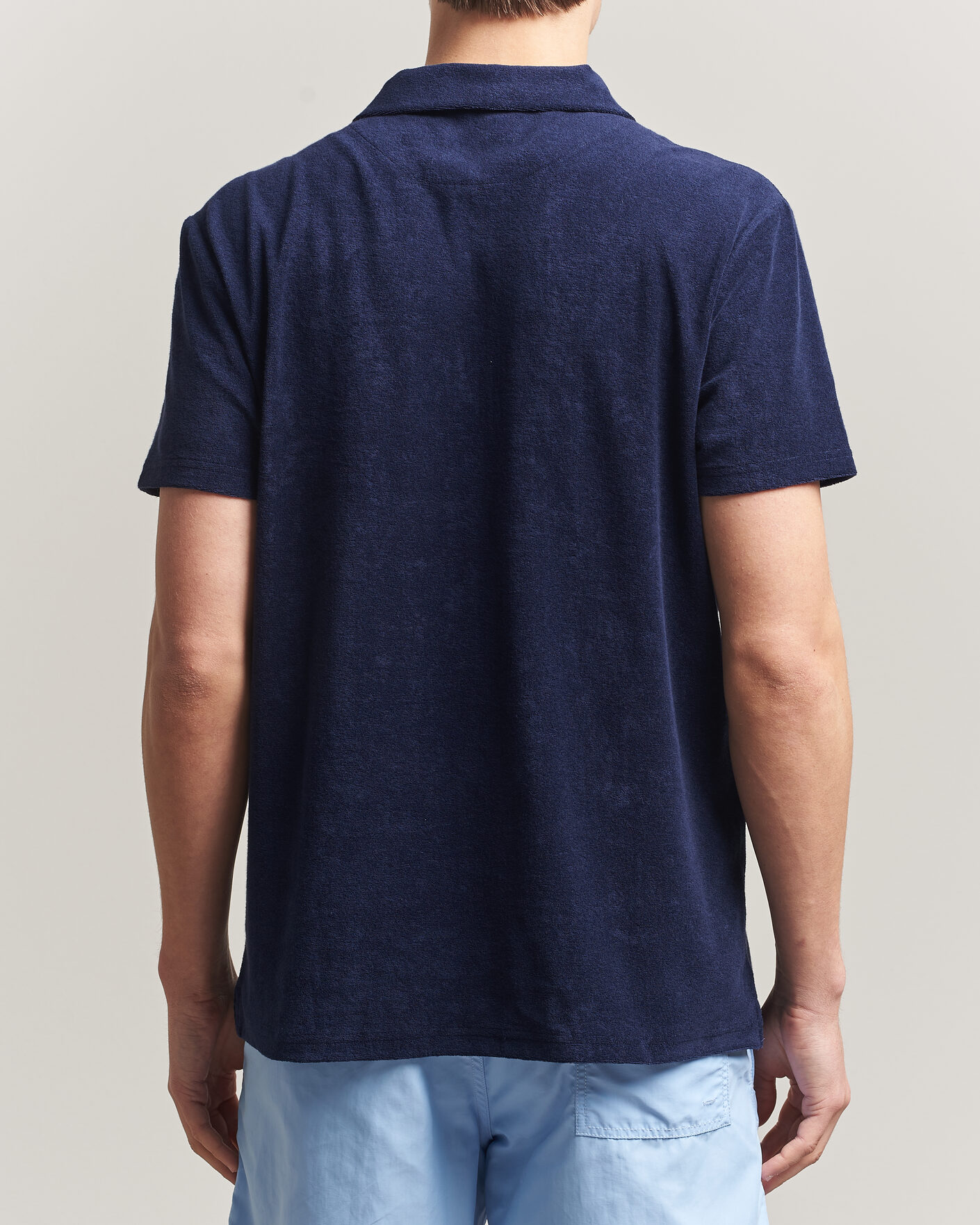 Uomini | Polo | Vilebrequin | Pheonix Terry Polo Bleu Marine