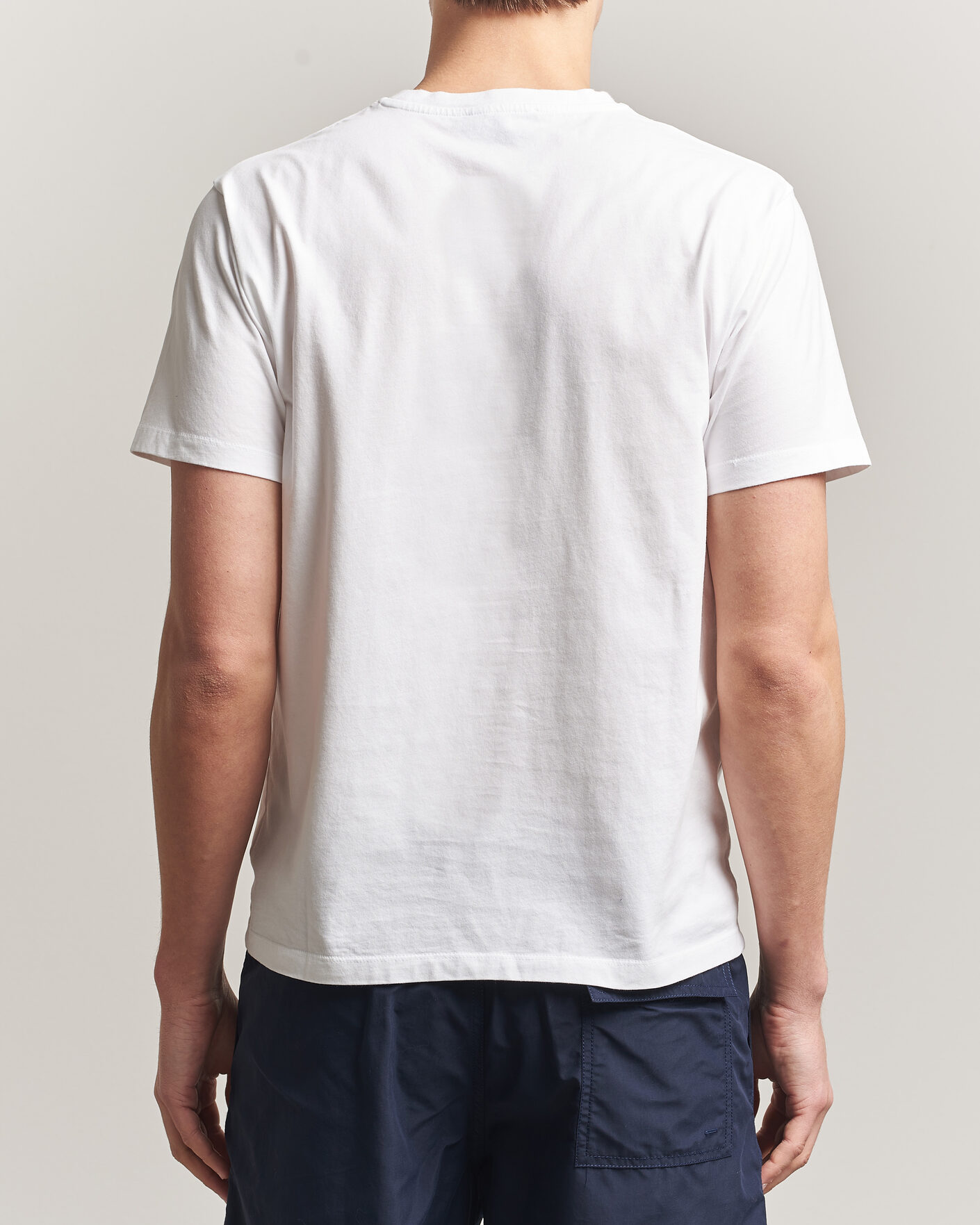 Uomini | T-shirt | Vilebrequin | Embroidered Crew Neck T-Shirt Blanc
