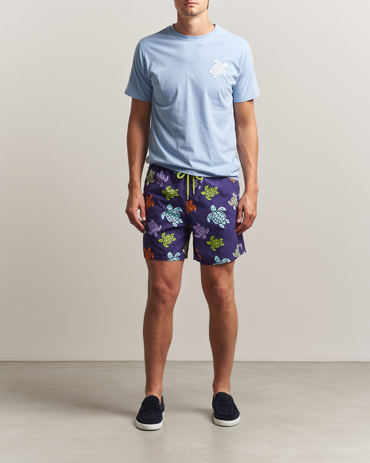 Uomini | Costumi da bagno | Vilebrequin | Moka Swimshorts Violette
