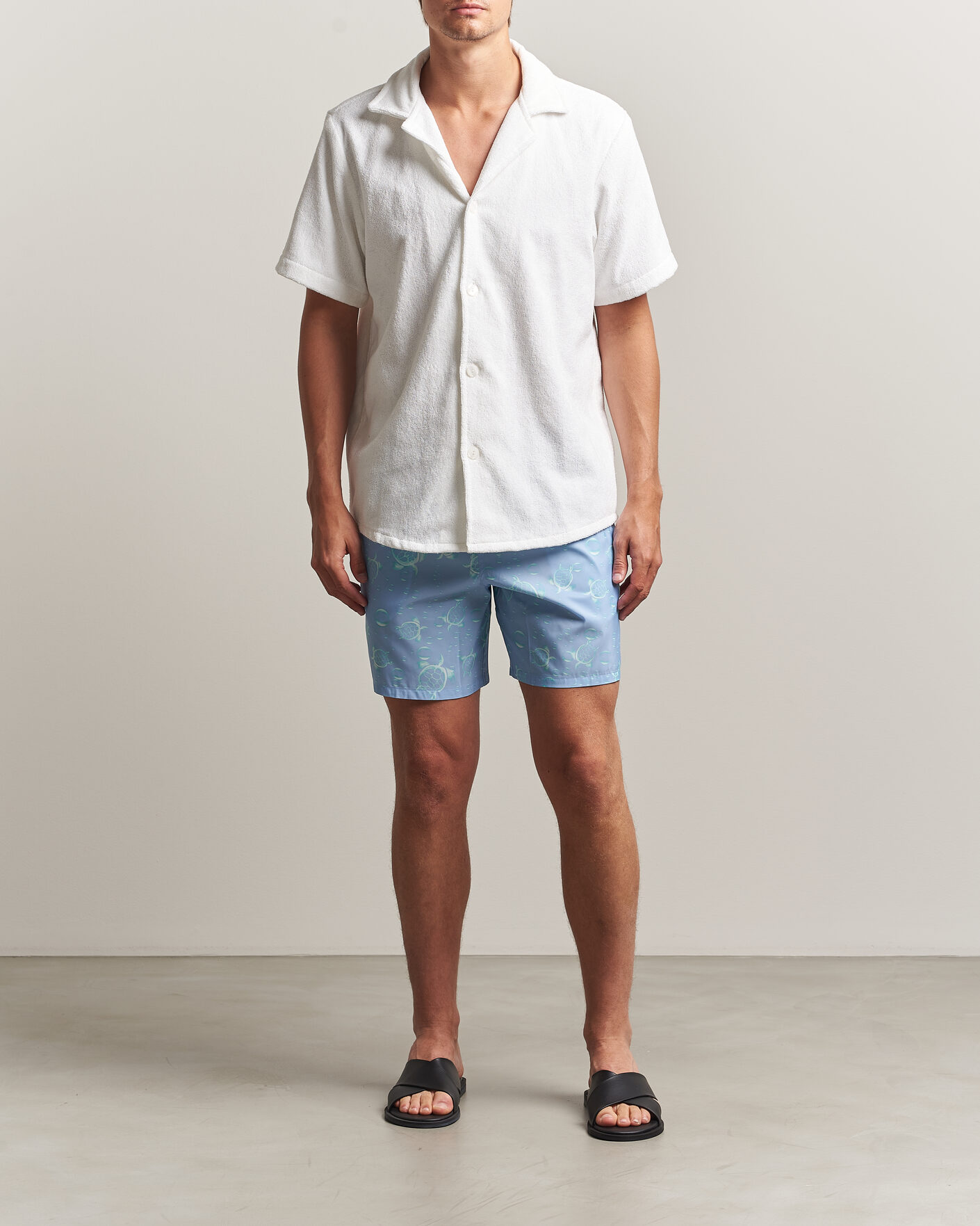 Uomini | Costumi da bagno | Vilebrequin | Mahina Swimshorts Cloudy Blue