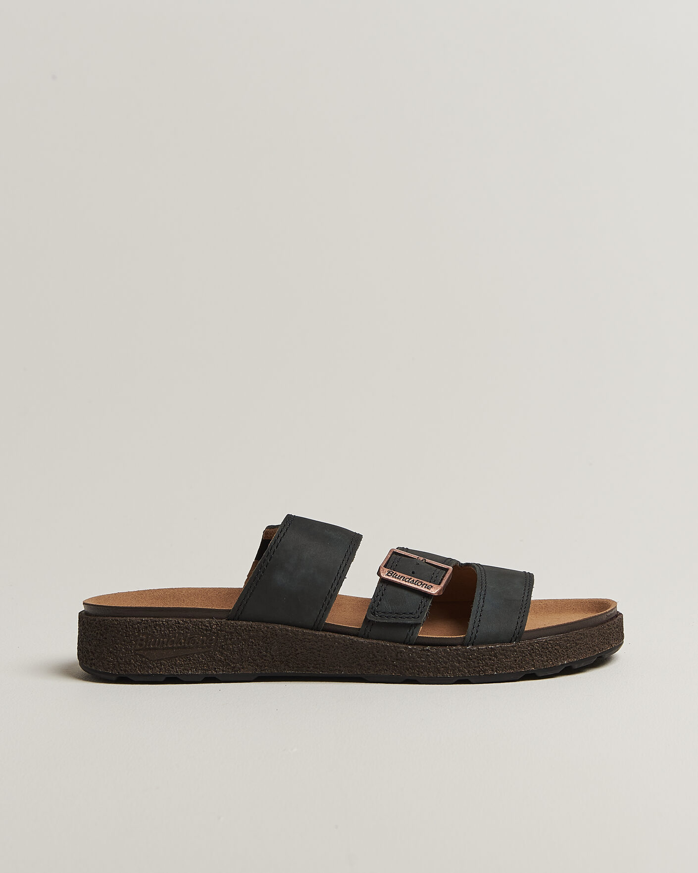 Uomini | Sandali & Diapositive | Blundstone | 2693 Aerocork Leather Sandal Rustic Black