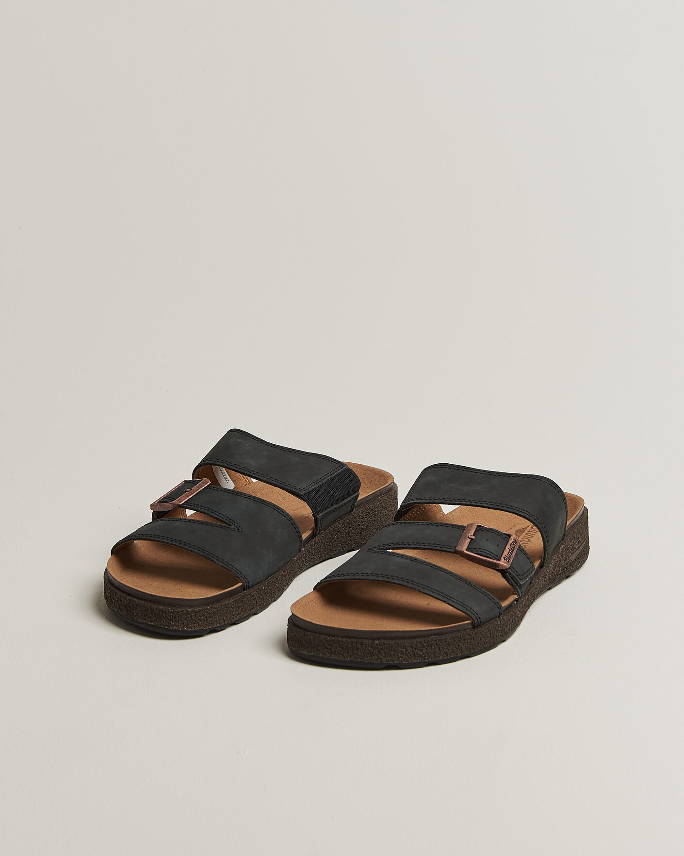 Uomini | Sandali & Diapositive | Blundstone | 2693 Aerocork Leather Sandal Rustic Black
