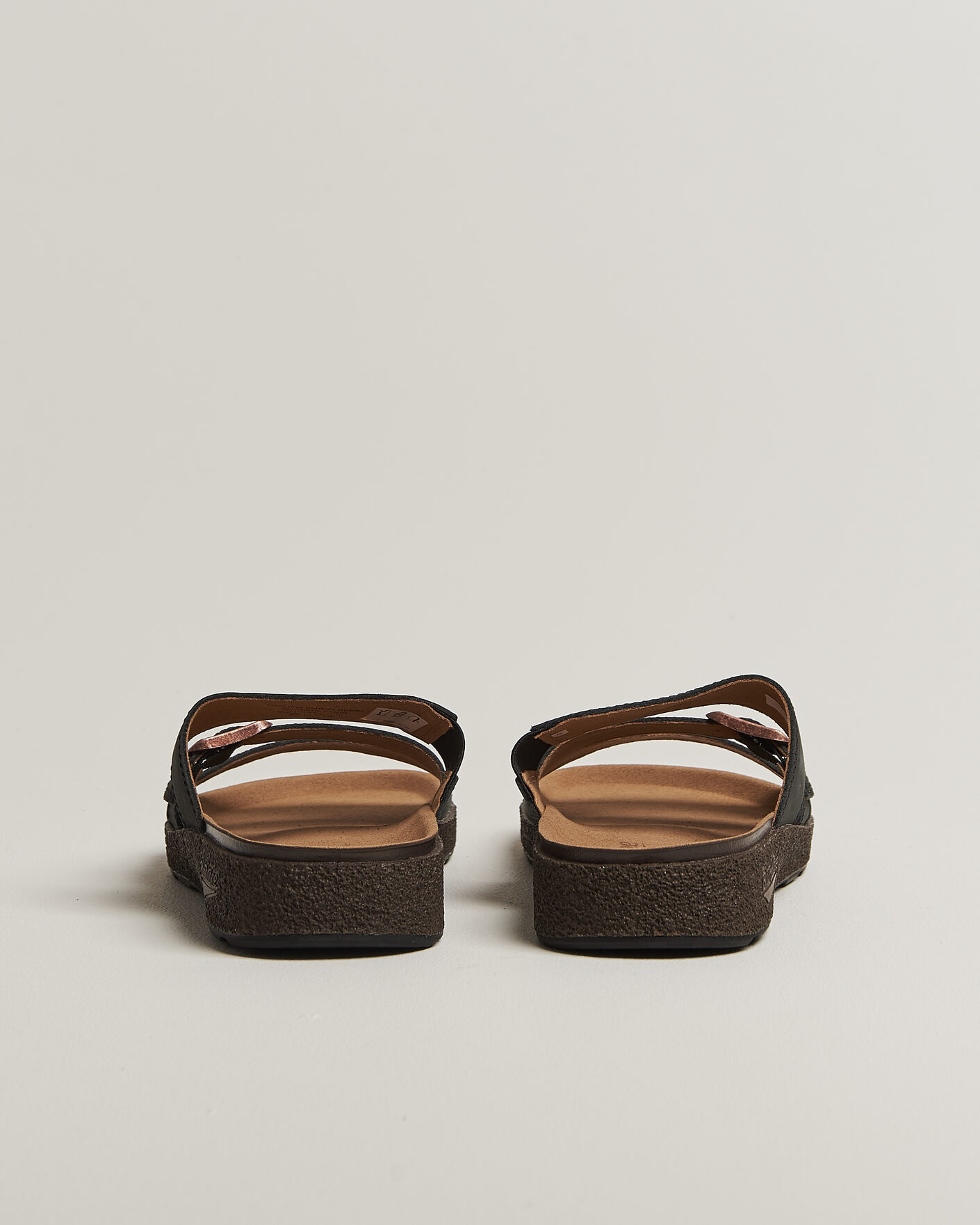 Uomini | Sandali & Diapositive | Blundstone | 2693 Aerocork Leather Sandal Rustic Black