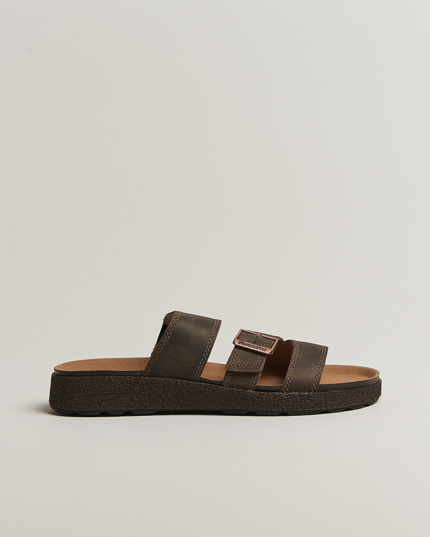 Uomini | Sandali & Diapositive | Blundstone | 2694 Aerocork Leather Sandal Rustic Brown