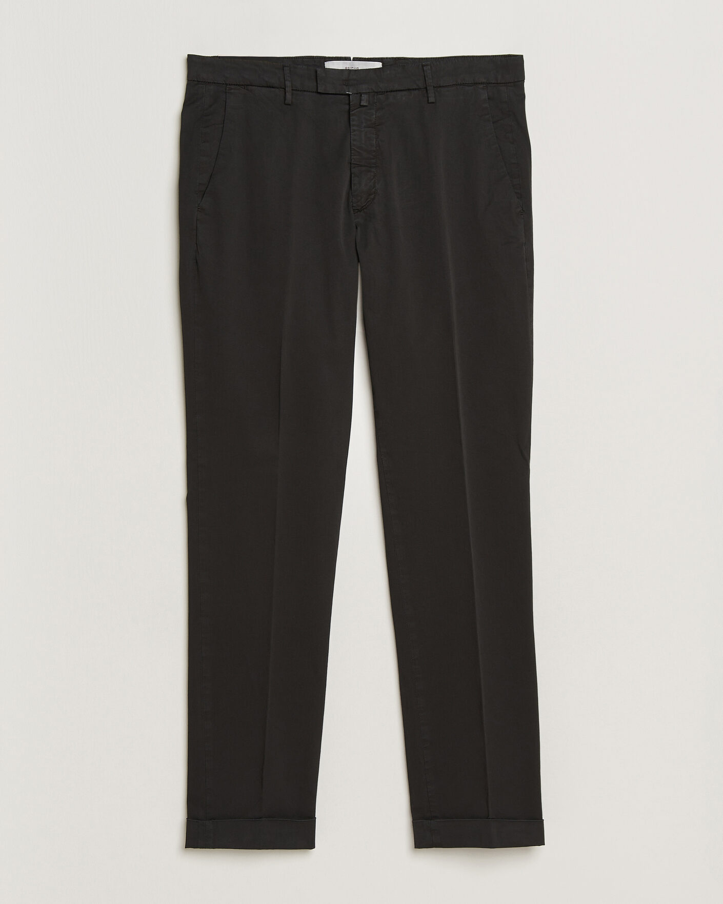 Uomini | Pantaloni | Briglia 1949 | Slim Fit Cotton Chinos Black