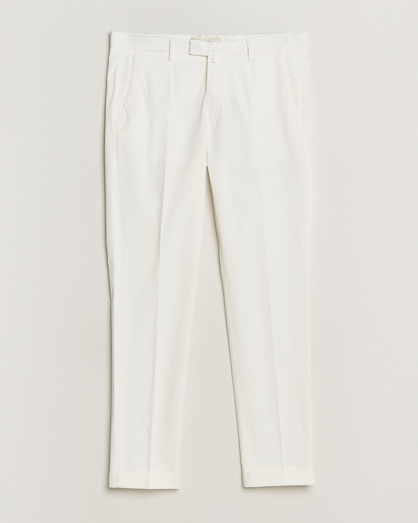 Uomini | Pantaloni | Briglia 1949 | Slim Fit Cotton Chinos White