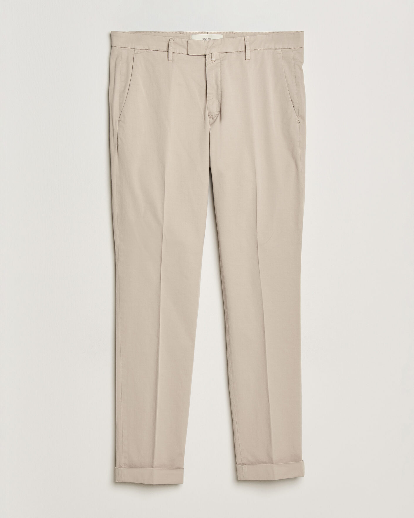 Uomini | Pantaloni | Briglia 1949 | Slim Fit Cotton Chinos Beige