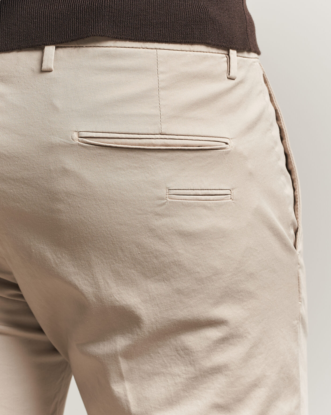 Uomini | Pantaloni | Briglia 1949 | Slim Fit Cotton Chinos Beige