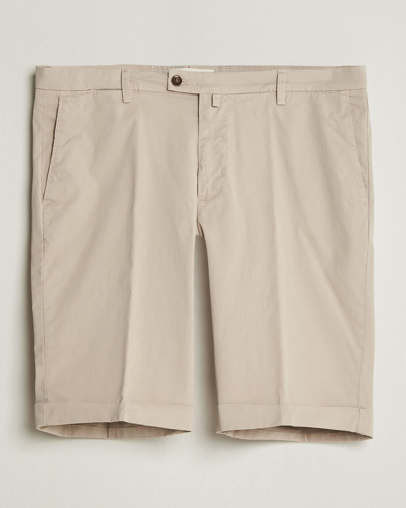 Uomini | Pantaloncini | Briglia 1949 | Cotton Stretch Shorts Beige