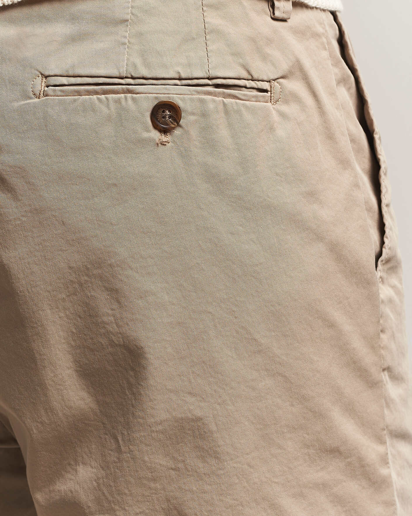 Uomini | Pantaloncini | Briglia 1949 | Cotton Stretch Shorts Taupe
