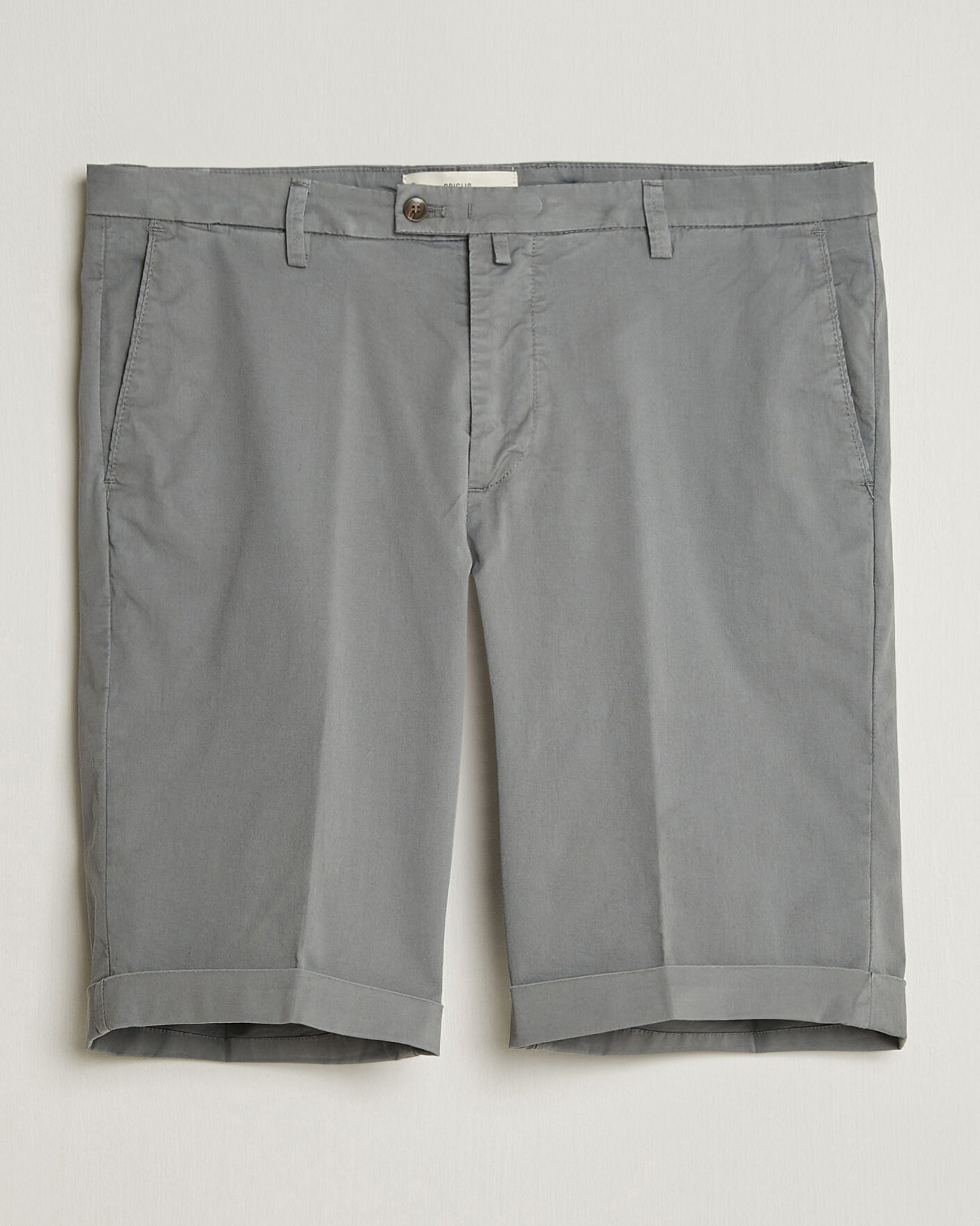 Uomini | Pantaloncini | Briglia 1949 | Cotton Stretch Shorts Grey