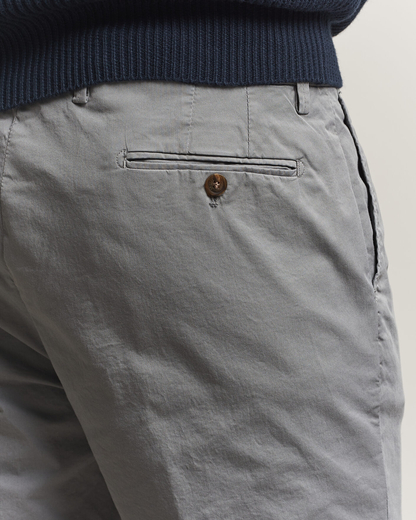 Uomini | Pantaloncini | Briglia 1949 | Cotton Stretch Shorts Grey
