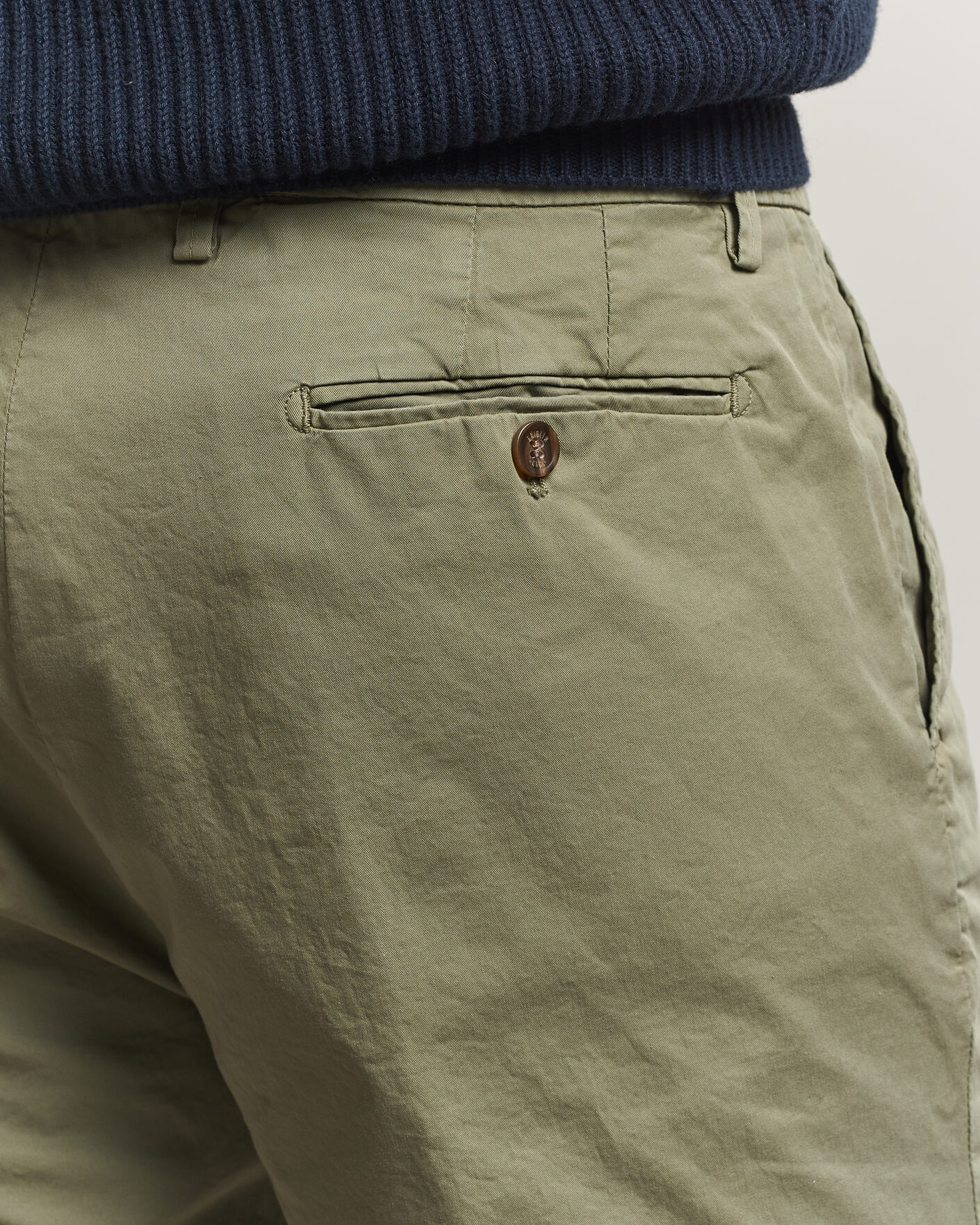 Uomini | Pantaloncini | Briglia 1949 | Cotton Stretch Shorts Olive