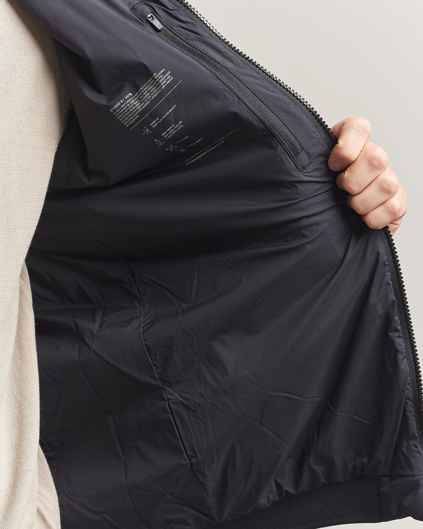Uomini | Giacche | Scandinavian Edition | Studio II Lightweight Jacket Graphite