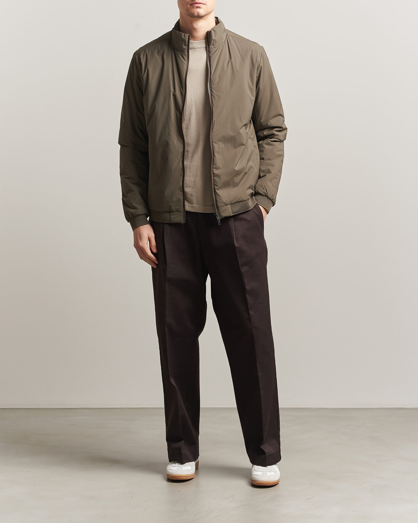 Uomini | Giacche | Scandinavian Edition | Studio II Lightweight Jacket Major Brown