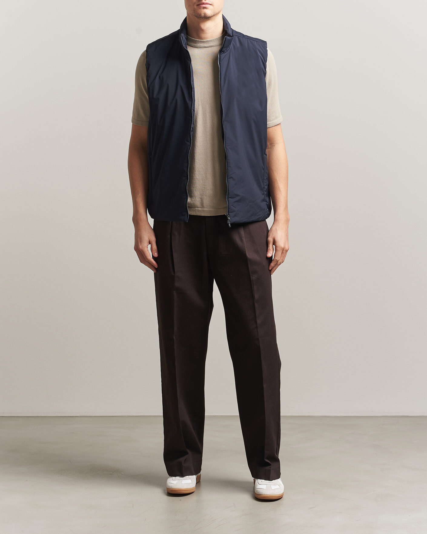 Uomini | Gilet | Scandinavian Edition | Map II Lightweight Vest Midnight Blue