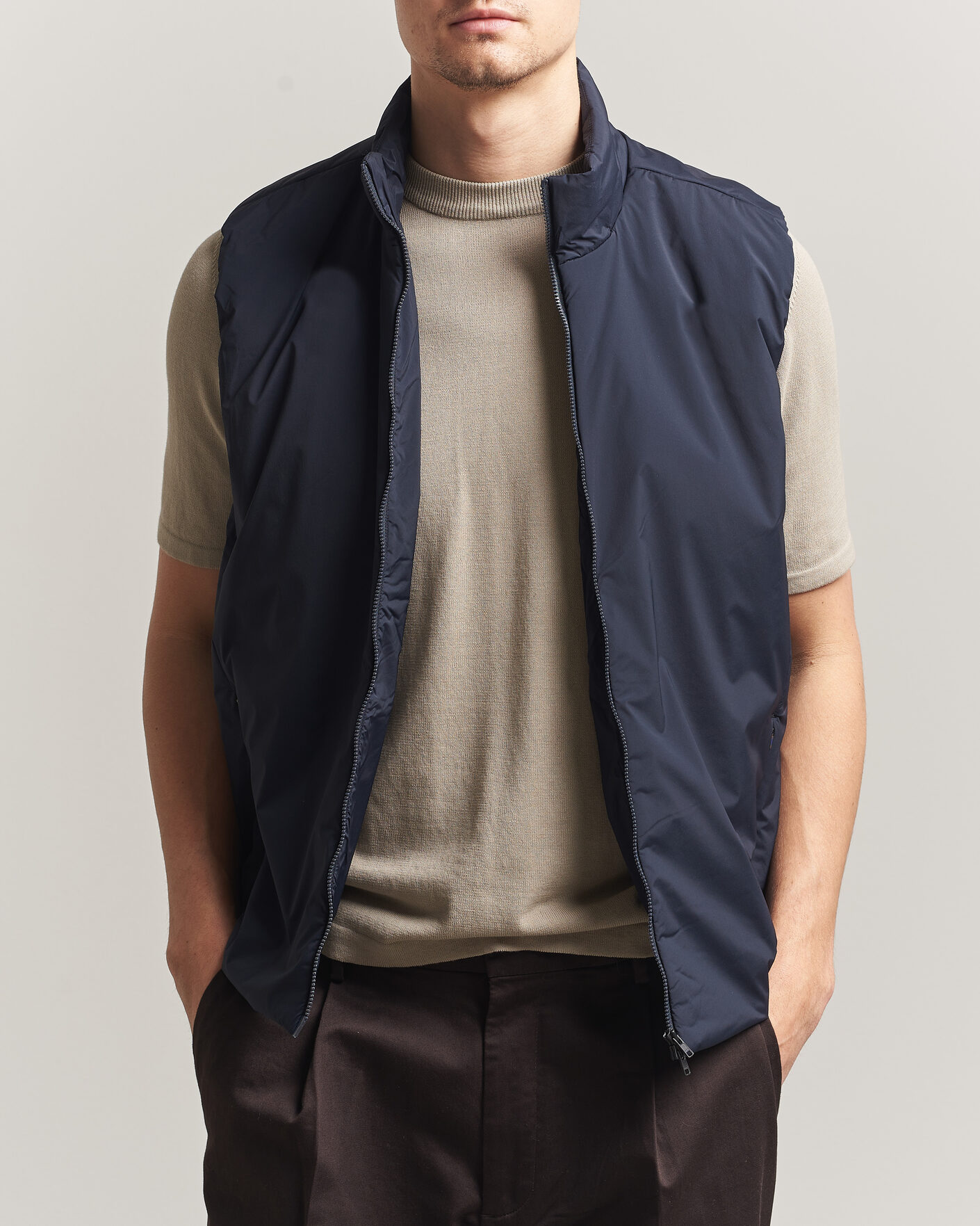 Uomini | Gilet | Scandinavian Edition | Map II Lightweight Vest Midnight Blue