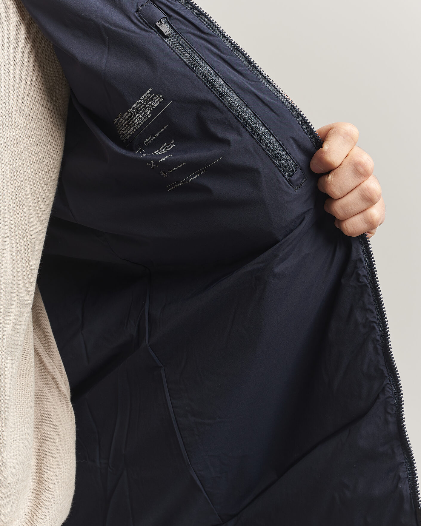 Uomini | Gilet | Scandinavian Edition | Map II Lightweight Vest Midnight Blue