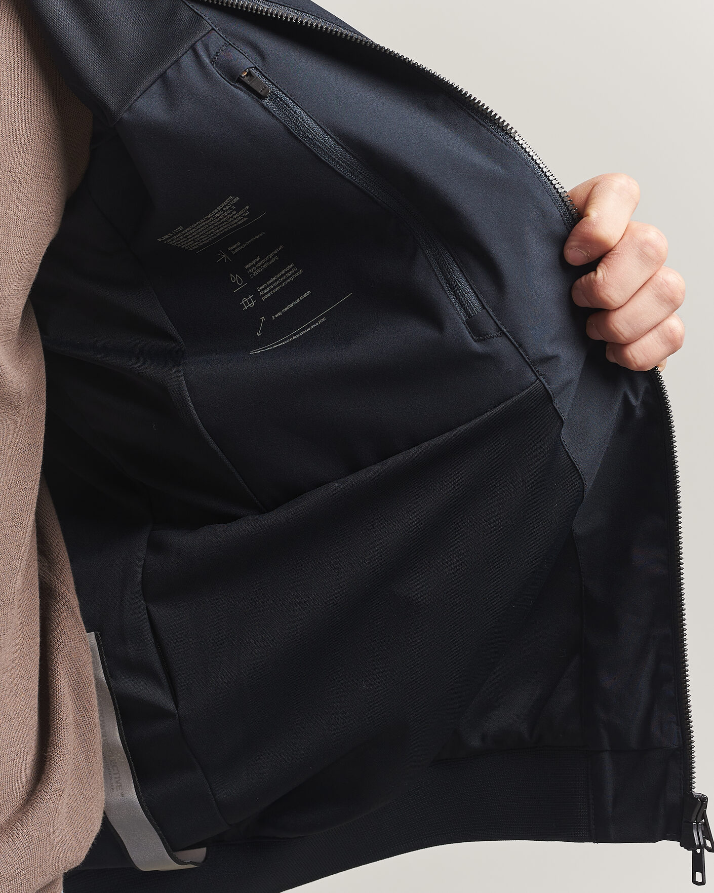 Uomini | Giacche | Scandinavian Edition | Plain II Waterproof Jacket Midnight Blue