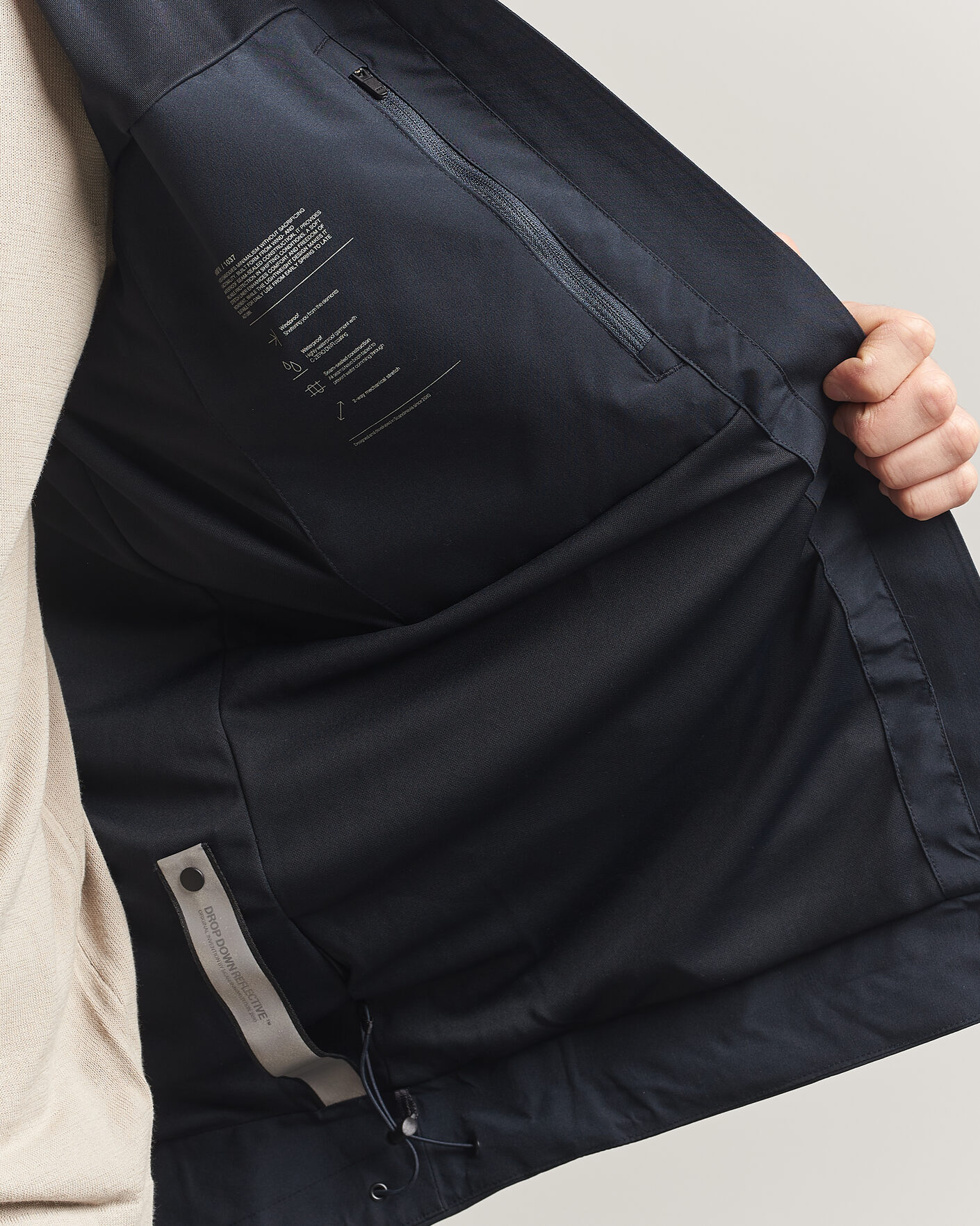 Uomini | Giacche | Scandinavian Edition | Hood II Waterproof Jacket Midnight Blue