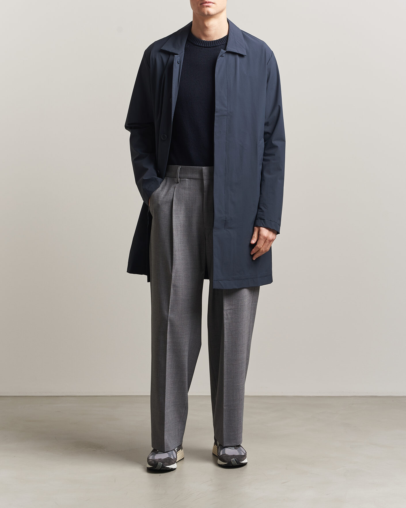 Uomini | Giacche | Scandinavian Edition | Ascend II Lightweight Coat Navy