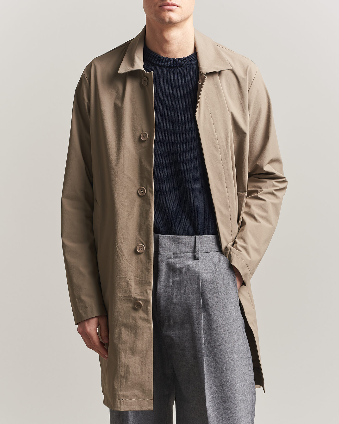 Uomini | Giacche | Scandinavian Edition | Ascend II Lightweight Coat Sand