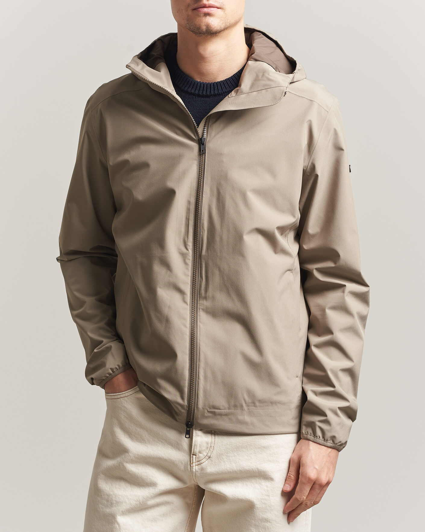 Uomini | Giacche | Scandinavian Edition | Hood II Waterproof Jacket Sand