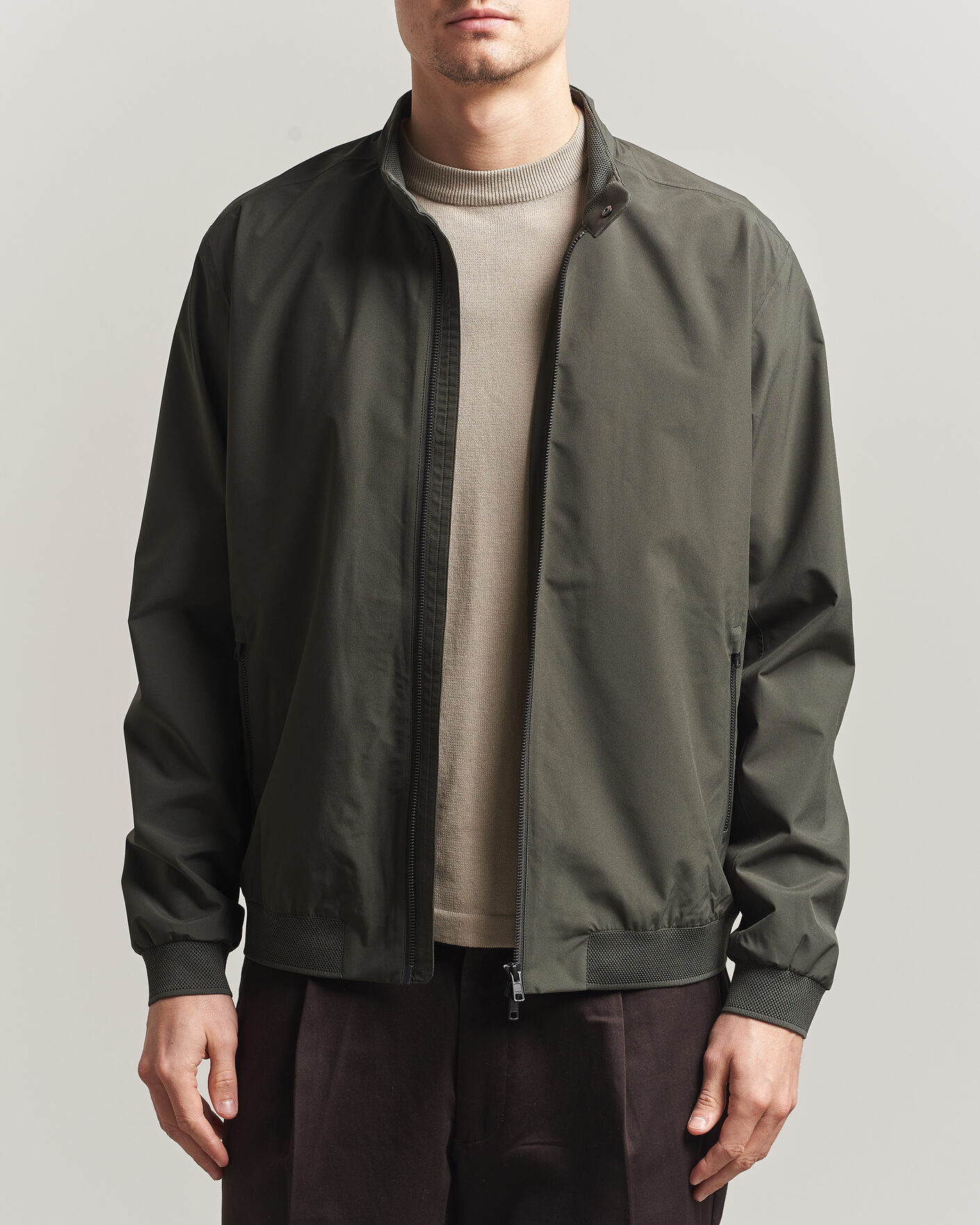Uomini | Giacche | Scandinavian Edition | Plain II Waterproof Jacket Dark Olive