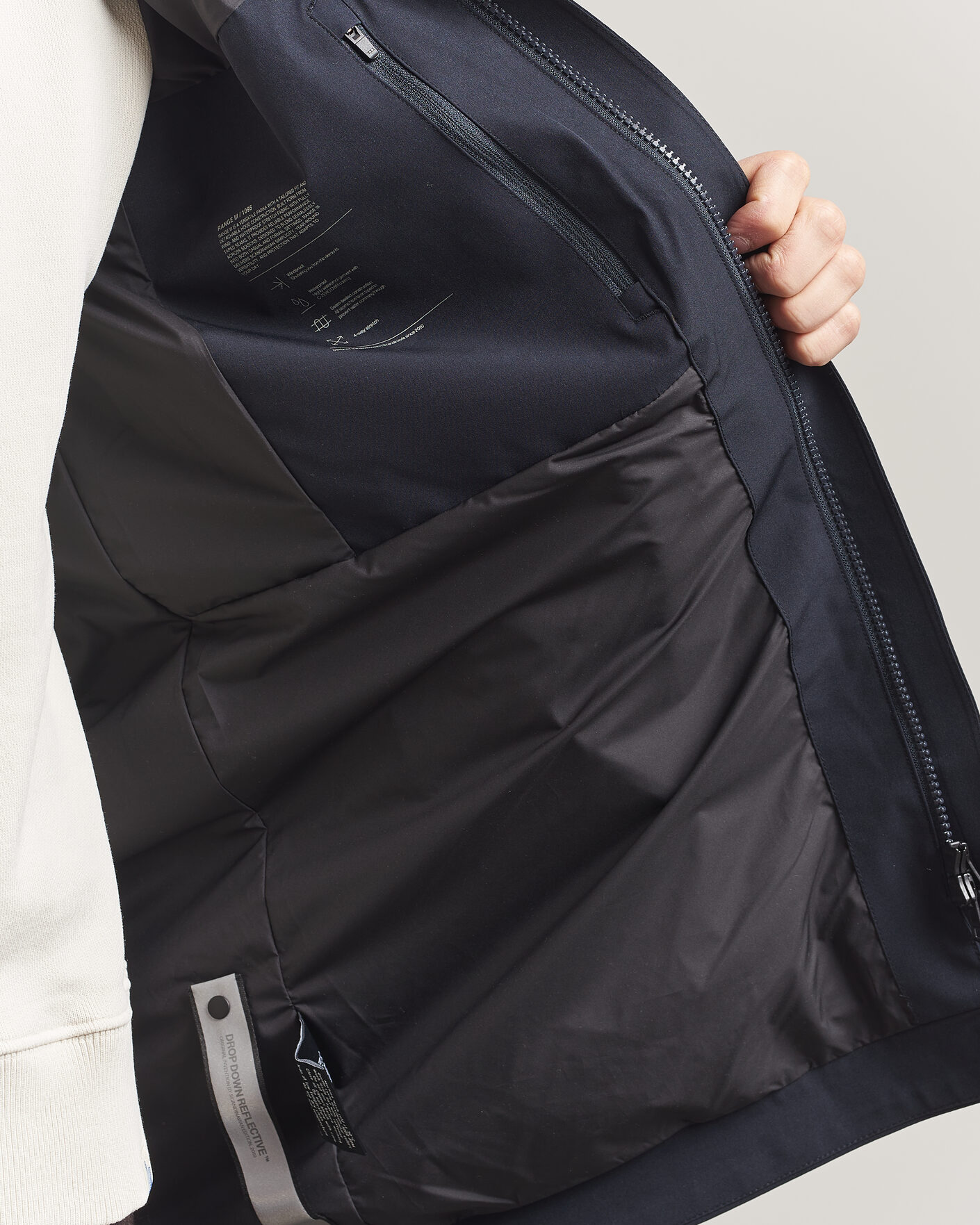 Uomini | Giacche | Scandinavian Edition | Range III Mid Lenght Waterproof Coat Midnight Blue