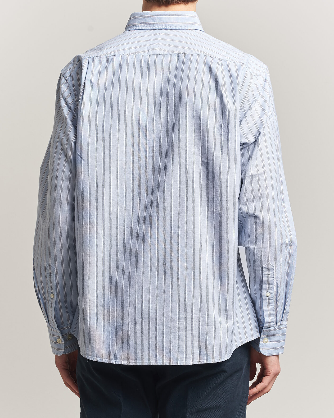 Uomini | Camicie | Charles Tyrwhitt | Button Down Stretch Oxford Shirt Blue