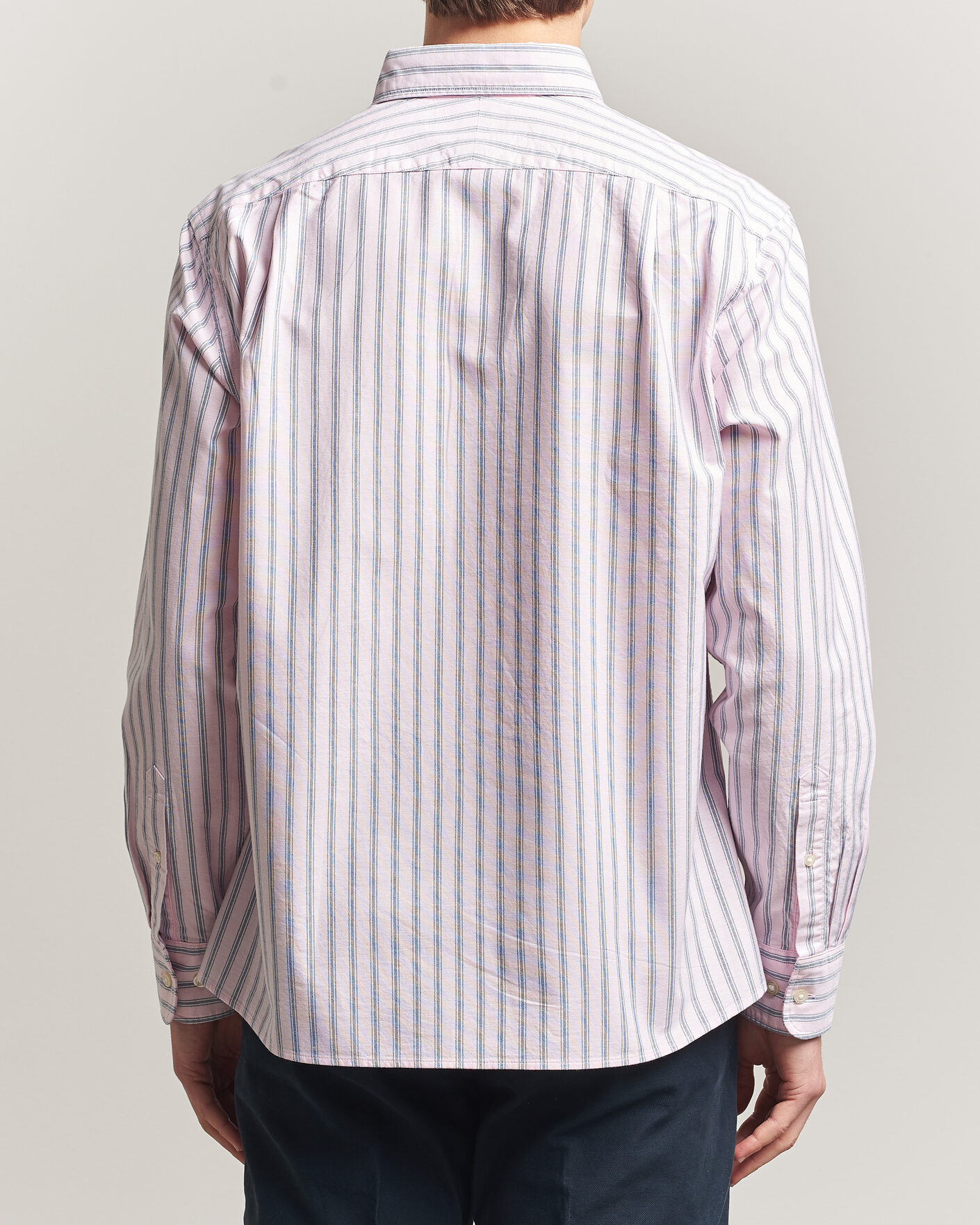 Uomini | Camicie | Charles Tyrwhitt | Button Down Stretch Oxford Shirt Light Pink