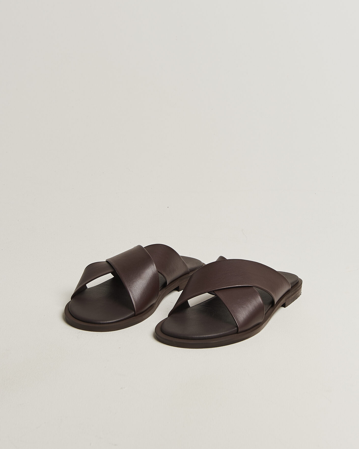 Uomini | Sandali & Diapositive | Thera's | Classic Sandals Dark Brown Calf