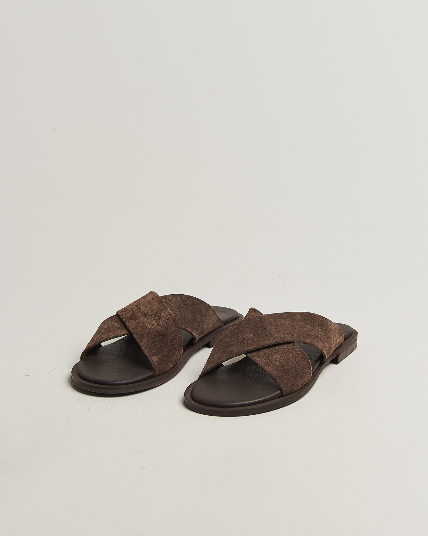 Uomini | Sandali & Diapositive | Thera's | Classic Sandals Dark Brown Suede